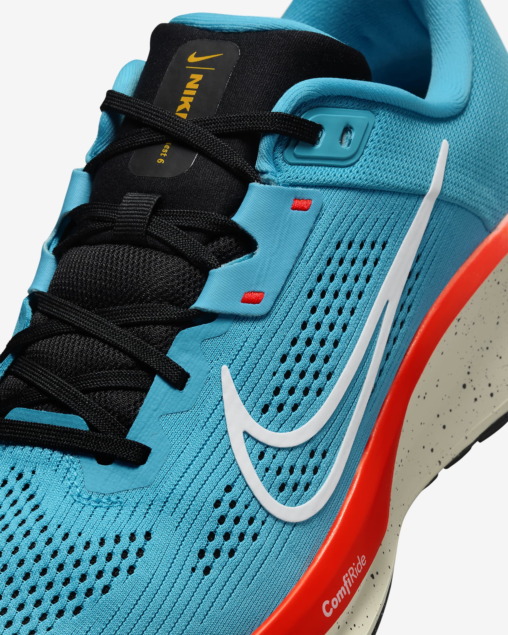 Tenis de correr en carretera para hombre Nike Quest 6 - Azul báltico/Negro/Carmesí brillante/Blanco