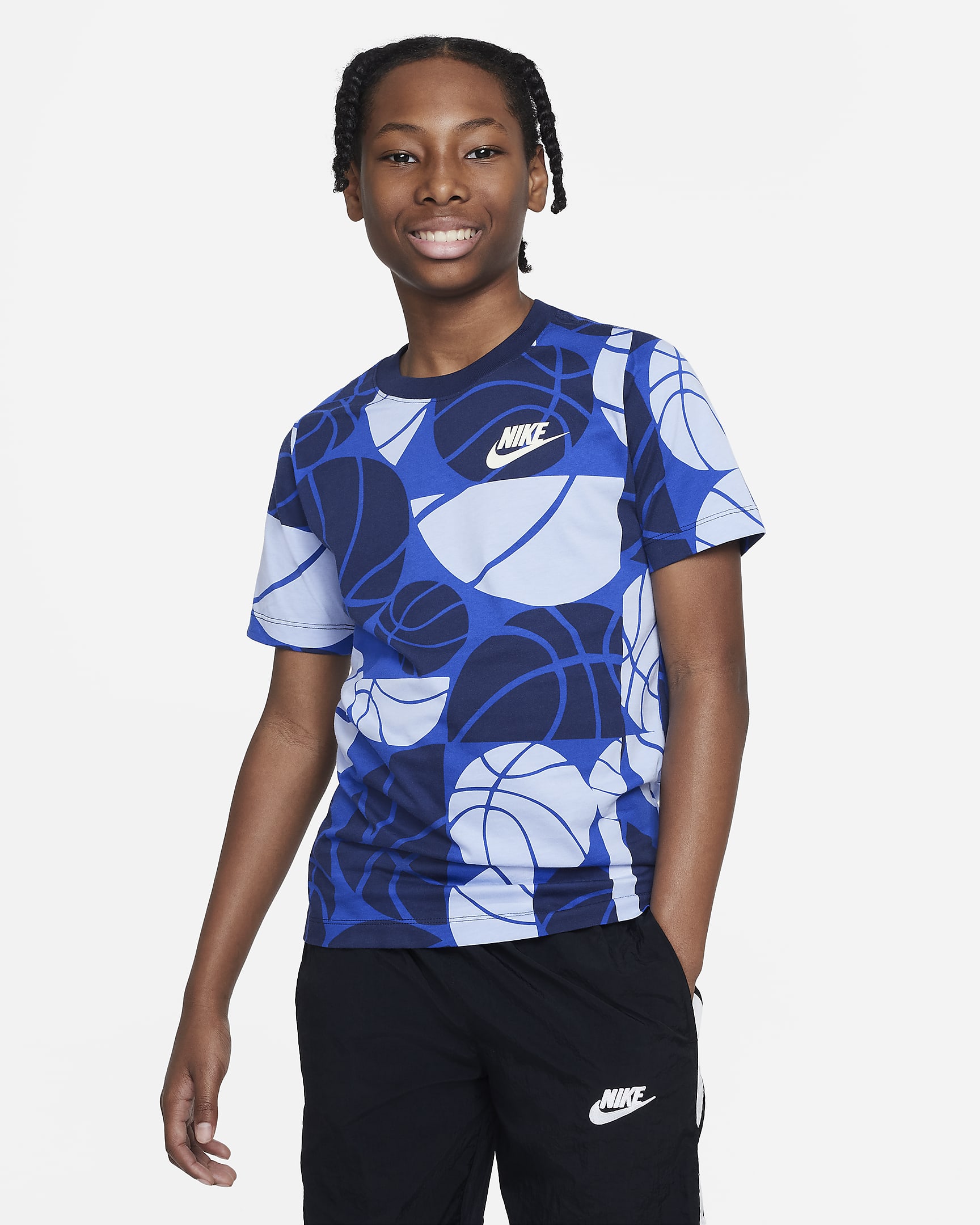 Nike Sportswear Culture Of Basketball Older Kids Boys T Shirt Nike My