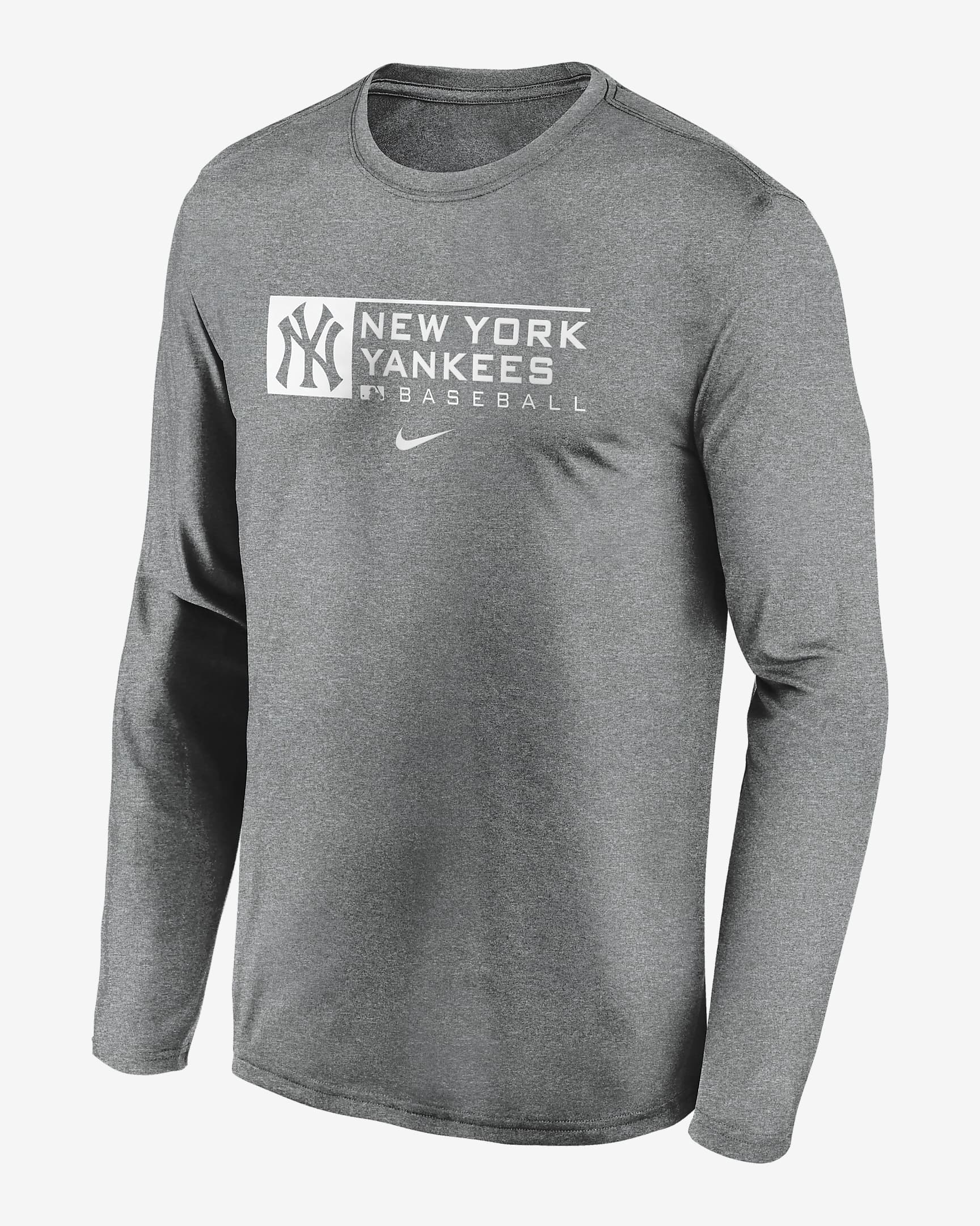 Playera de manga larga para hombre Nike Dri-FIT Team (MLB New York ...