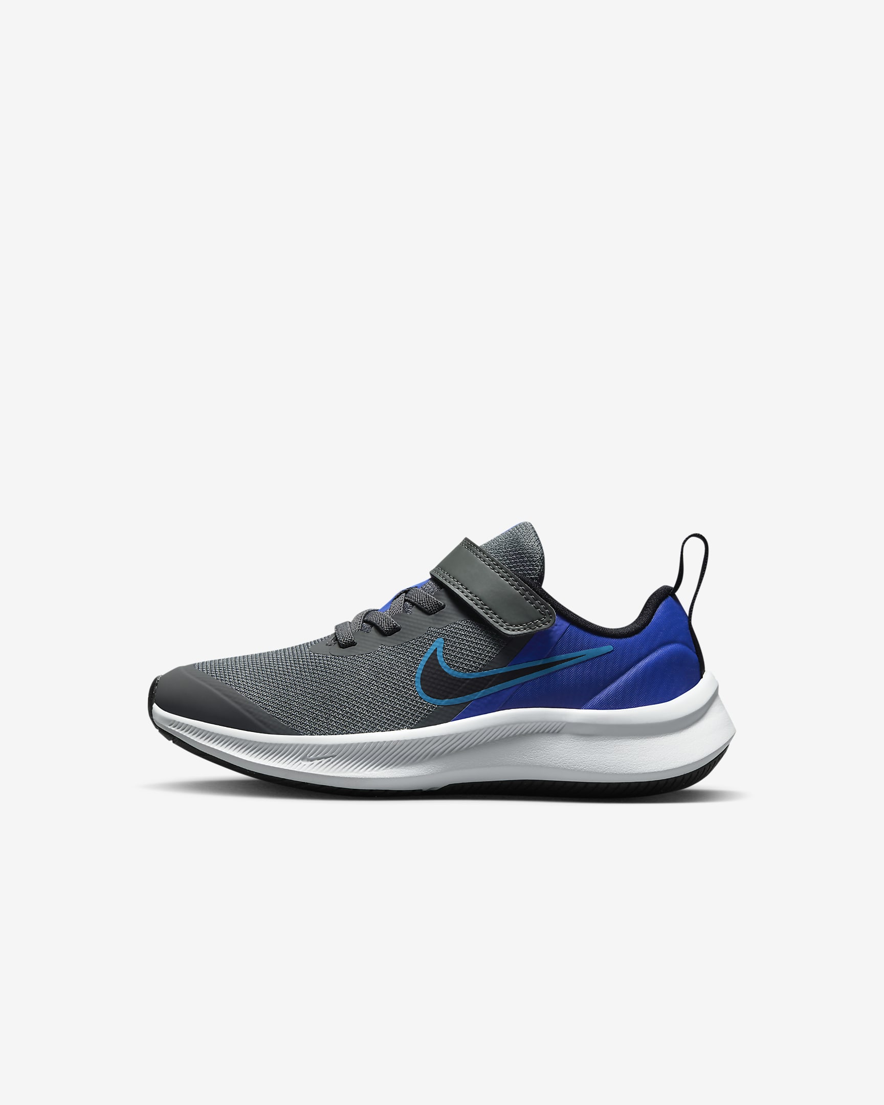 Nike Star Runner 3 Little Kids' Shoes - Iron Grey/Blue Lightning/Racer Blue/Black