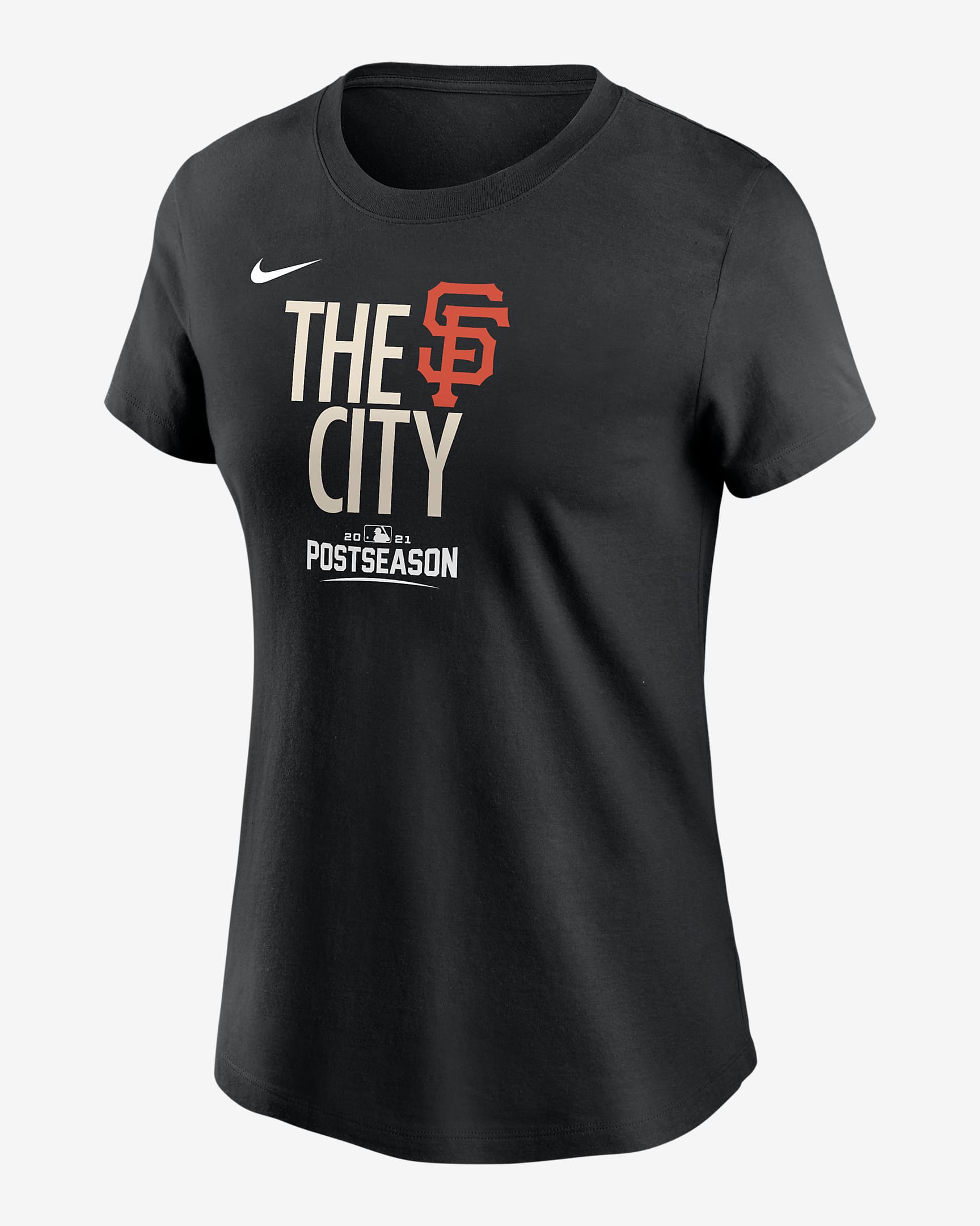 Nike 2021 MLB Postseason Dugout (MLB San Francisco Giants) Women's T-Shirt - Black