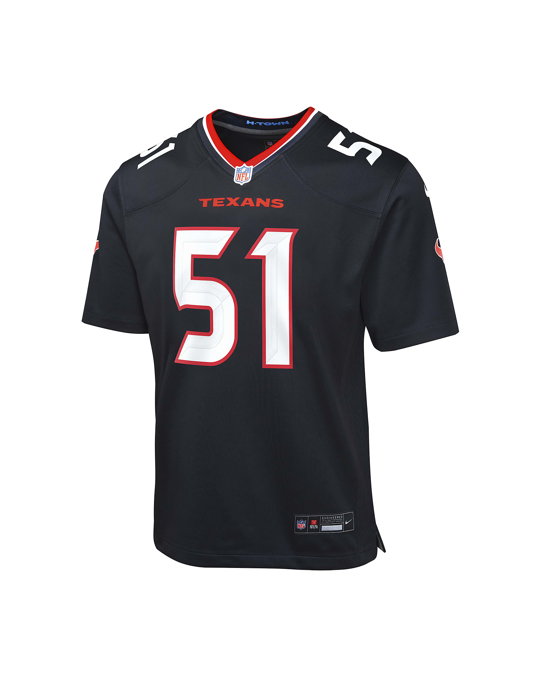 Will Anderson Jr. Houston Texans Big Kids' Nike NFL Game Jersey - Navy