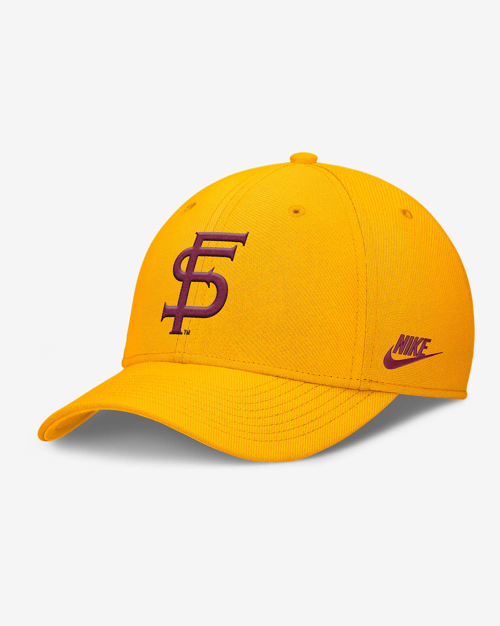 Florida State Primetime Rise Academic Men's Nike Dri-FIT College Hat - Gold