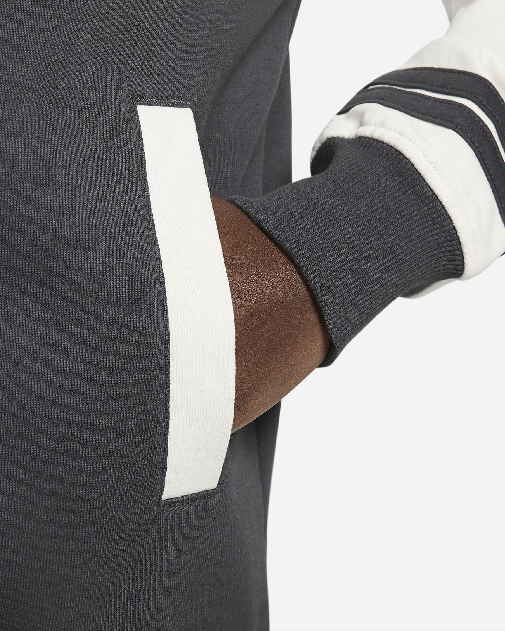 Nike Sportswear Men's Fleece Varsity Jacket. Nike SK