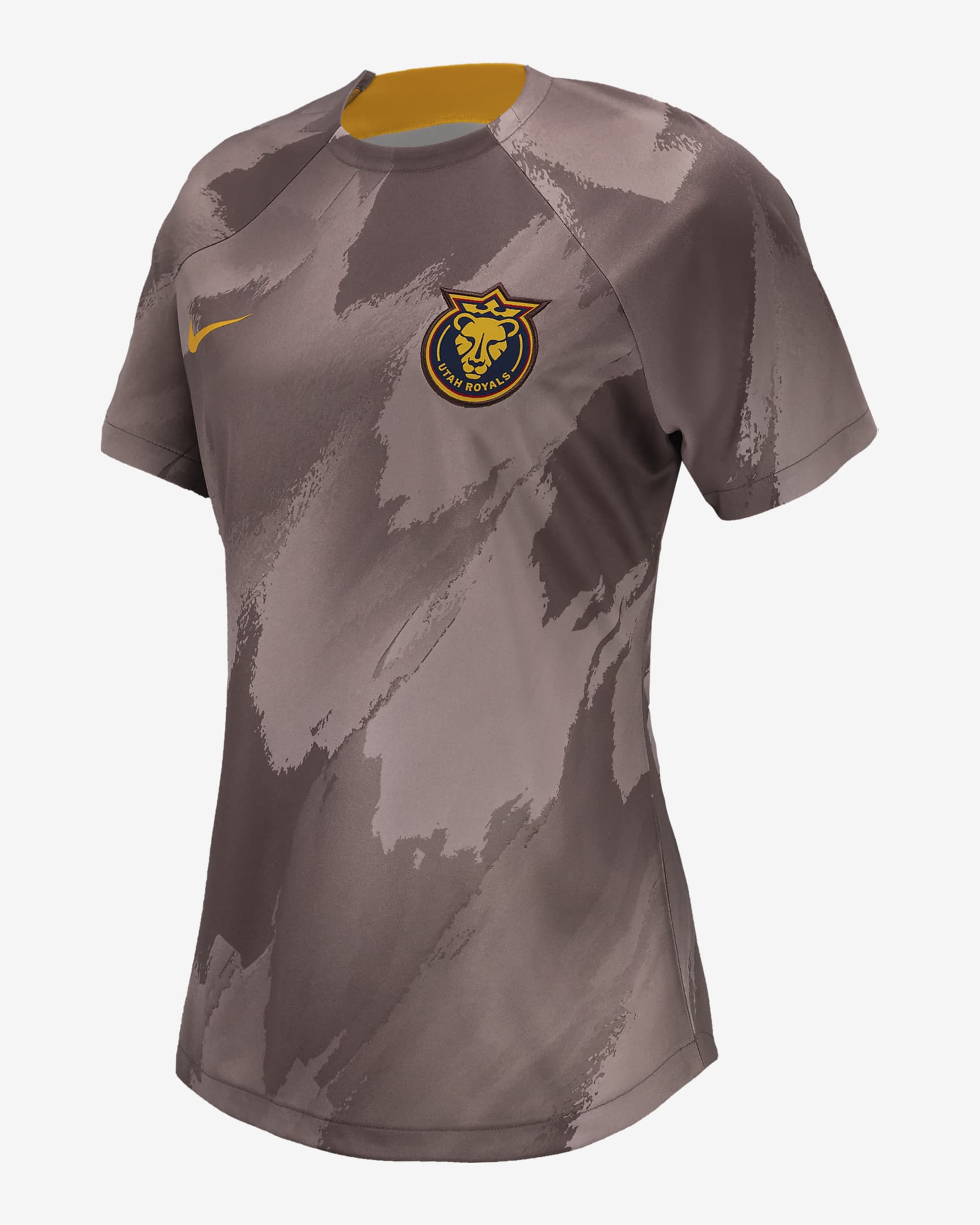 Utah Royals Women's Nike NWSL Pre-Match Top - Plum Eclipse