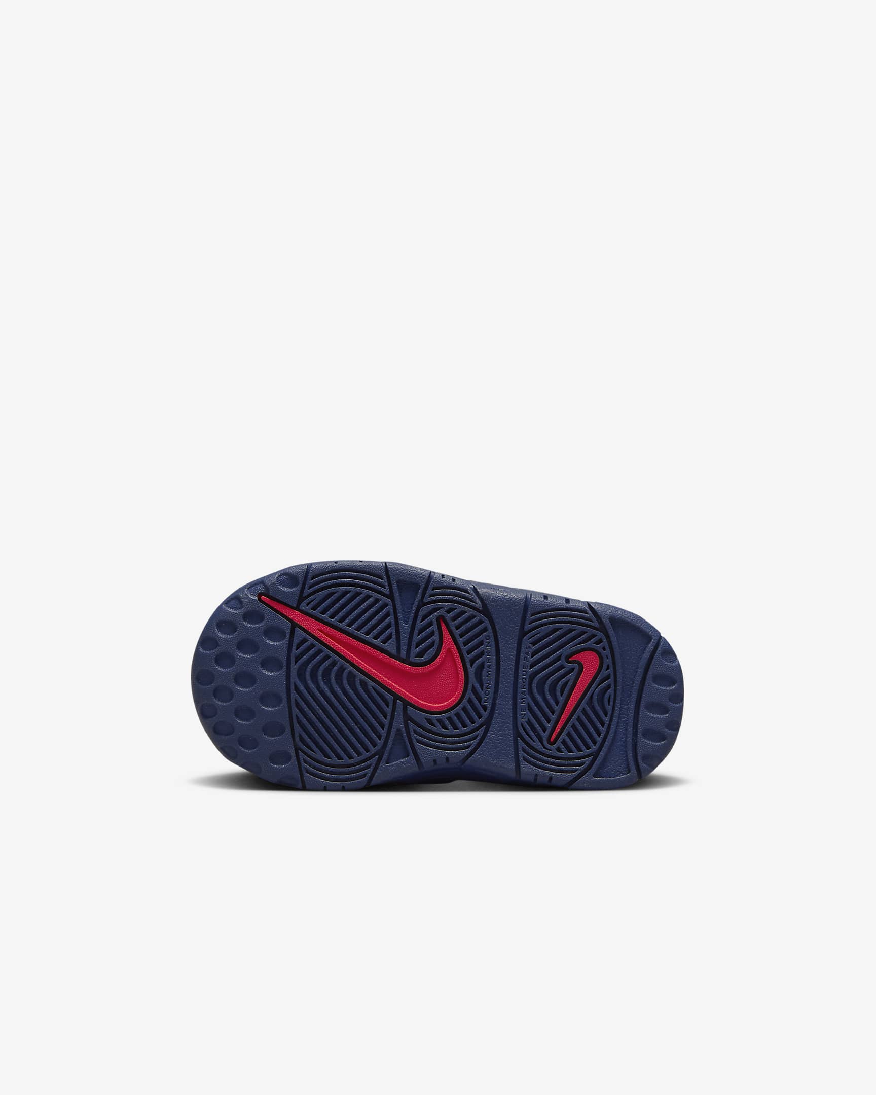 Nike Air More Uptempo Schoenen voor baby's/peuters - Wit/Metallic Gold/University Red/Midnight Navy