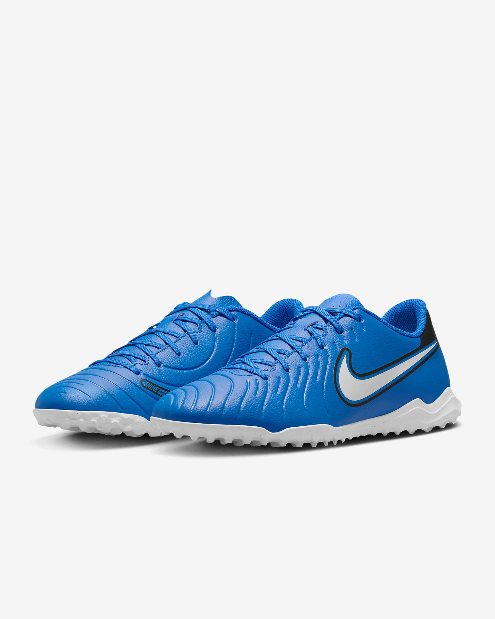 Nike Tiempo Legend 10 Club low top voetbalschoenen (turf) - Soar/Wit