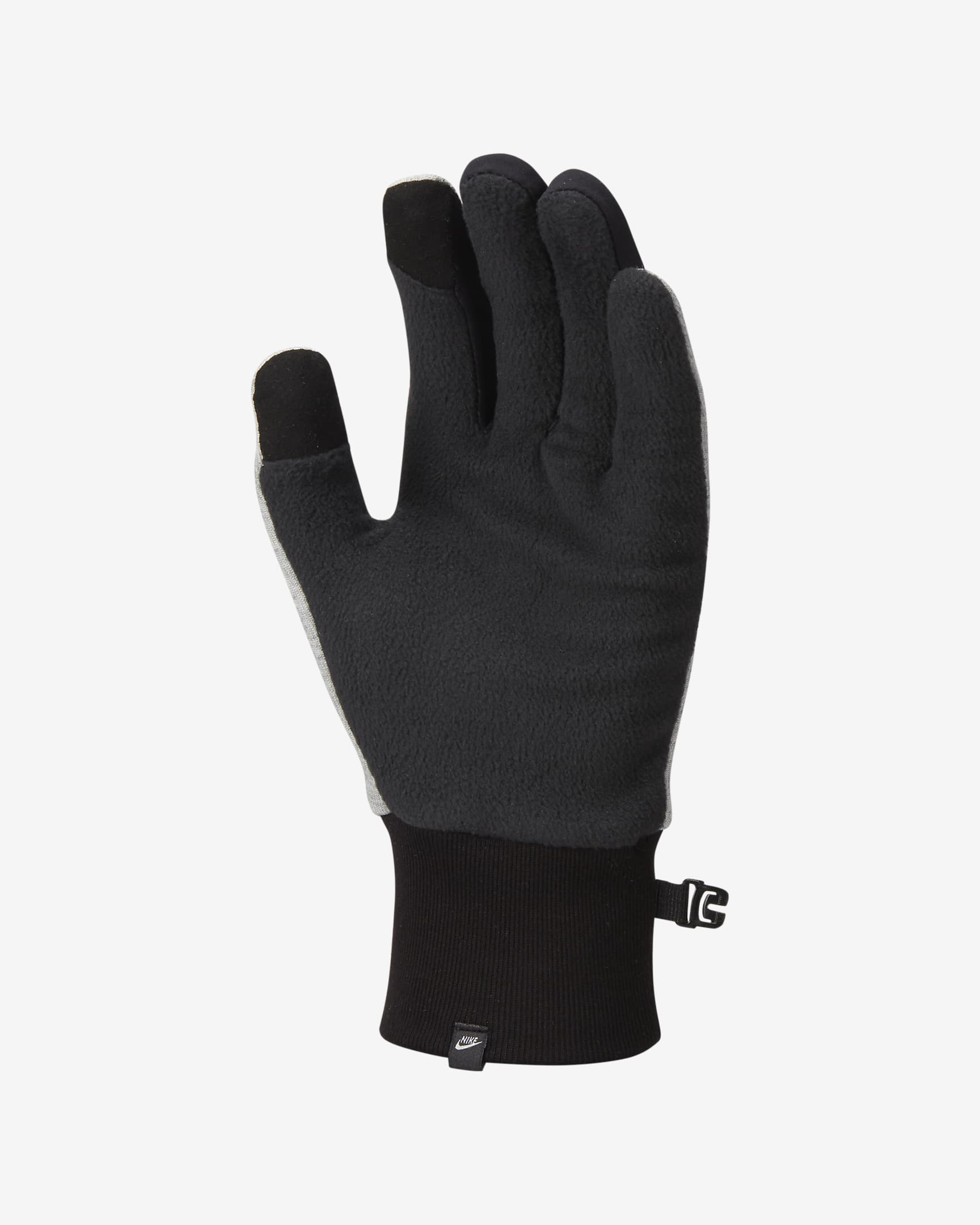 Guantes para hombre Nike Therma-FIT Tech Fleece - Blanco/Negro