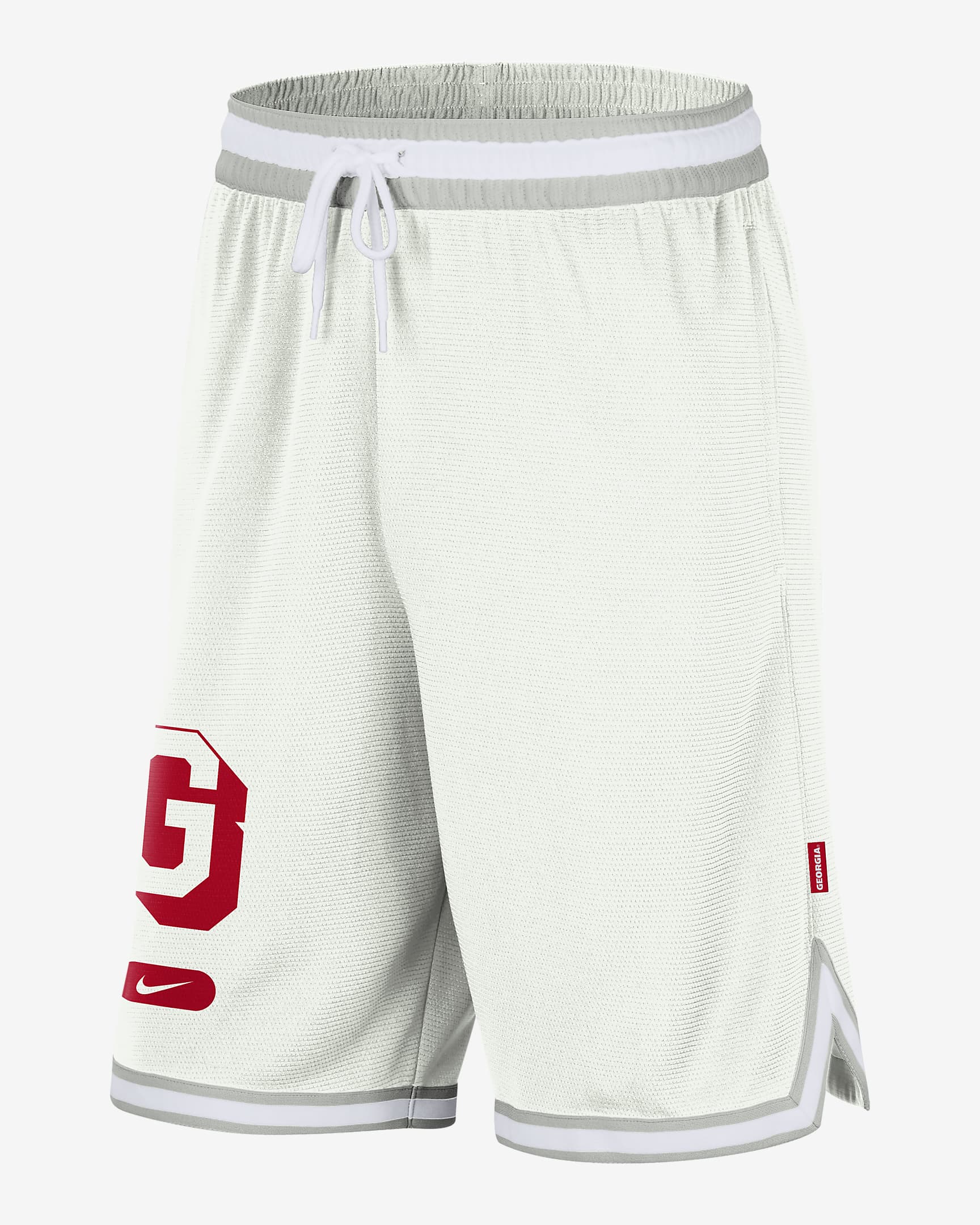 Georgia DNA 3.0 Men's Nike Dri-FIT College Shorts - Summit White/University Red