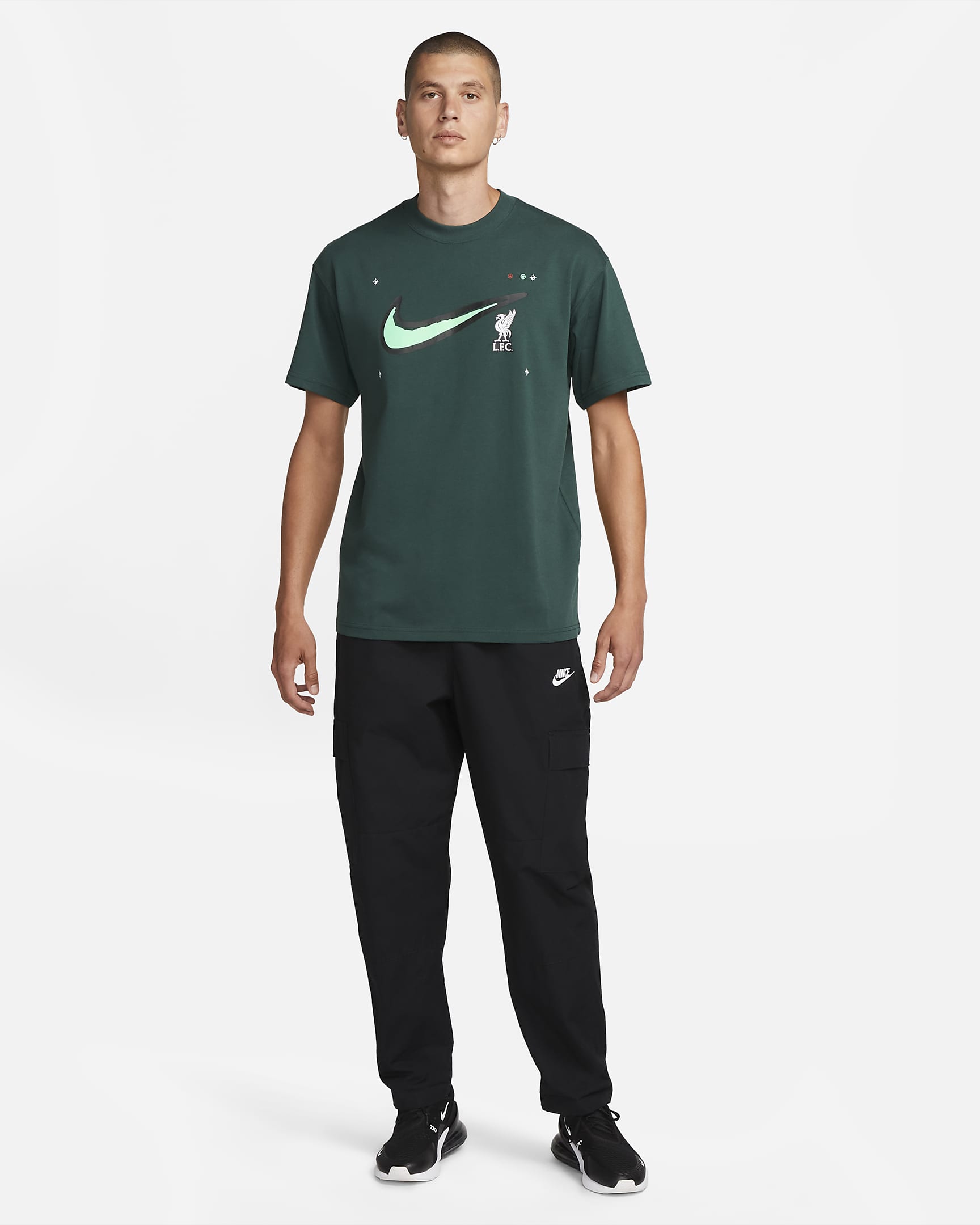 Liverpool F.C. Max90 Men's Nike Football TShirt. Nike UK