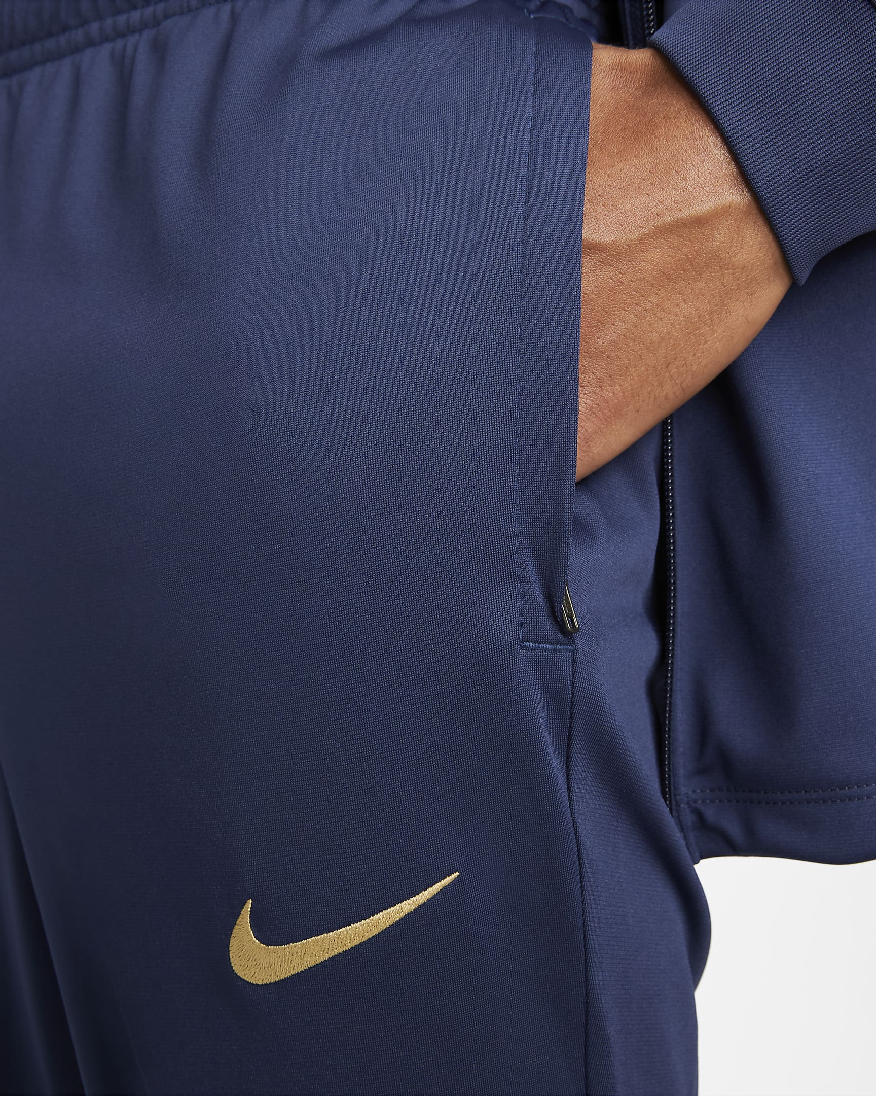 FFF Strike Men's Nike DriFIT Hooded Football Tracksuit. Nike UK