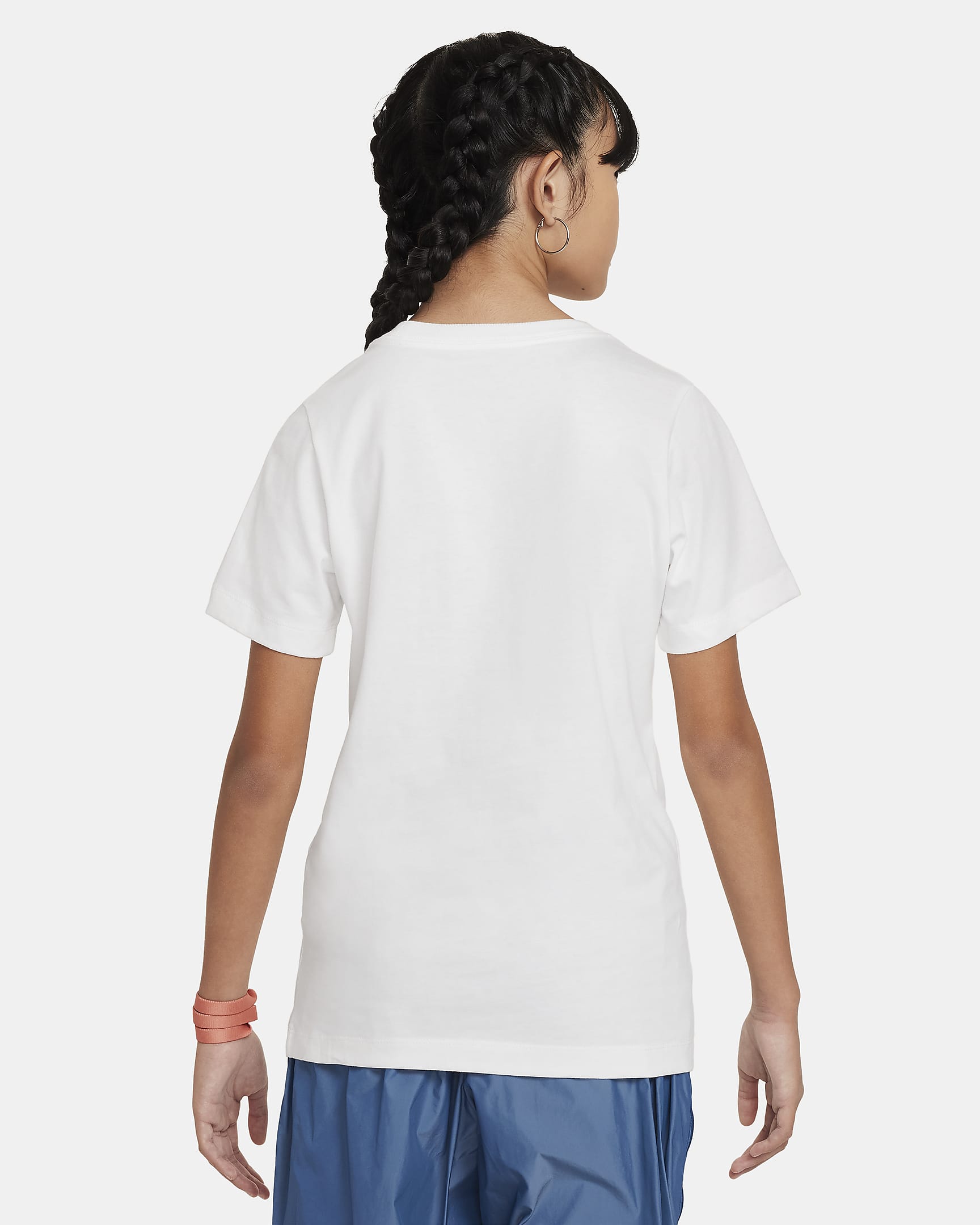 Nike Sportswear Older Kids' T-Shirt - White