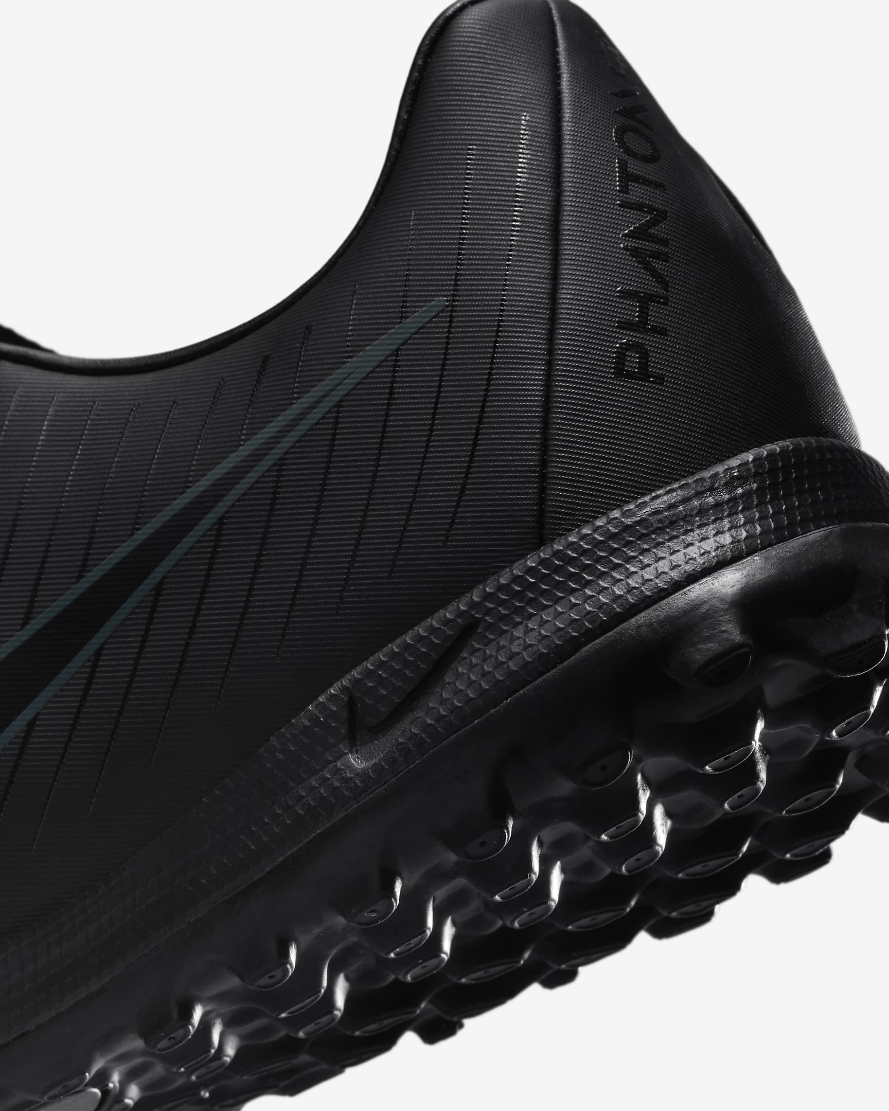 Sapatilhas de futebol de perfil baixo TF Nike Phantom GX 2 Academy - Preto/Deep Jungle/Preto