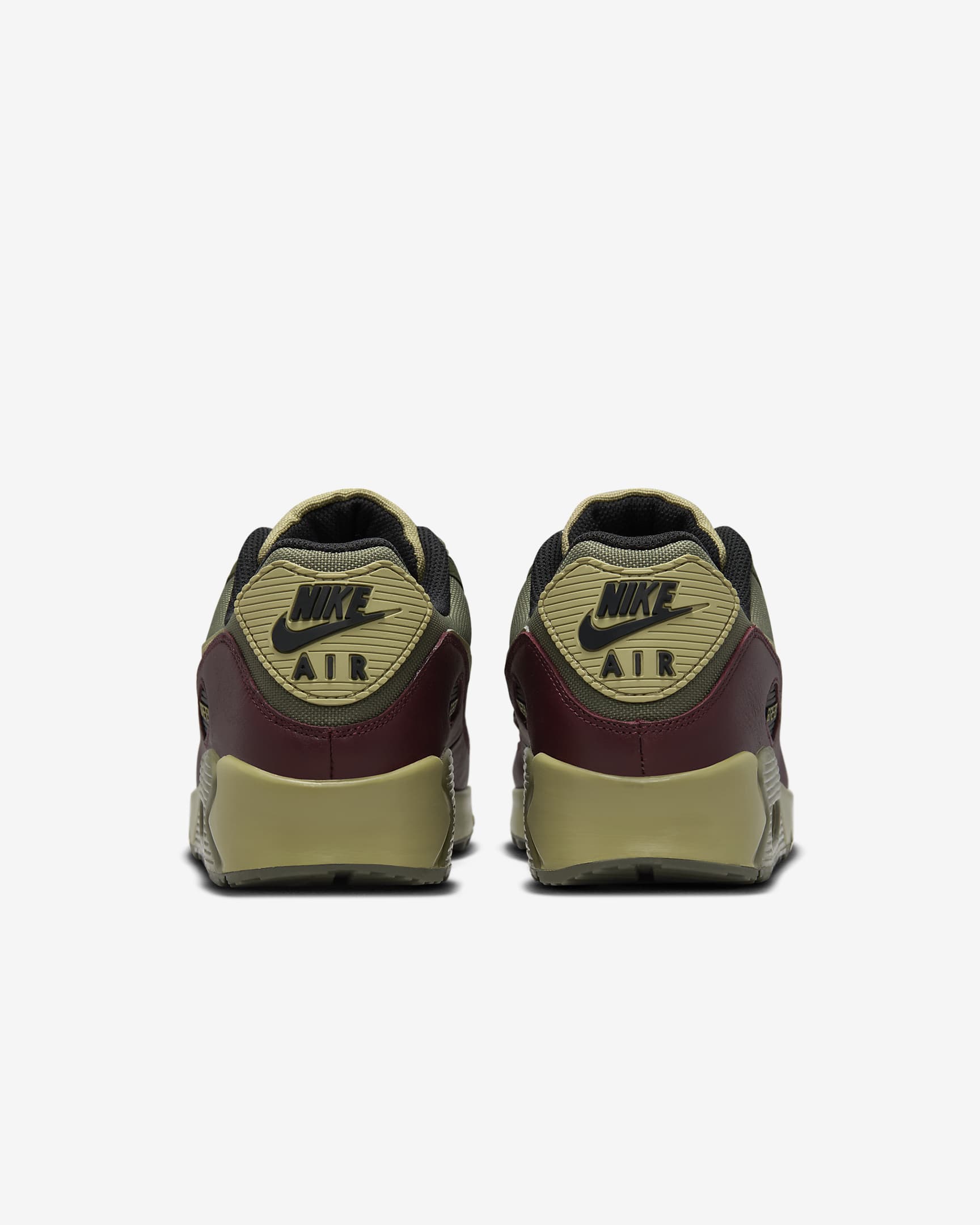 Nike Air Max 90 GORE-TEX Men's Winterized Shoes - Medium Olive/Cargo Khaki/Burgundy Crush/Neutral Olive