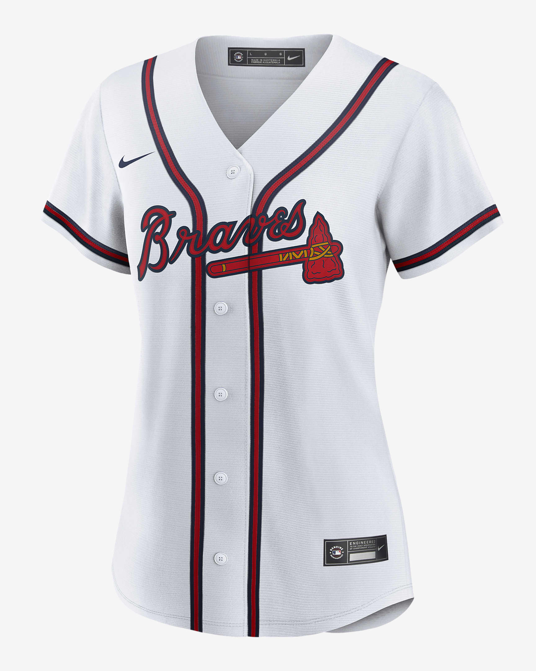 Jersey de béisbol tipo replica para mujer MLB Atlanta Braves (Matt ...