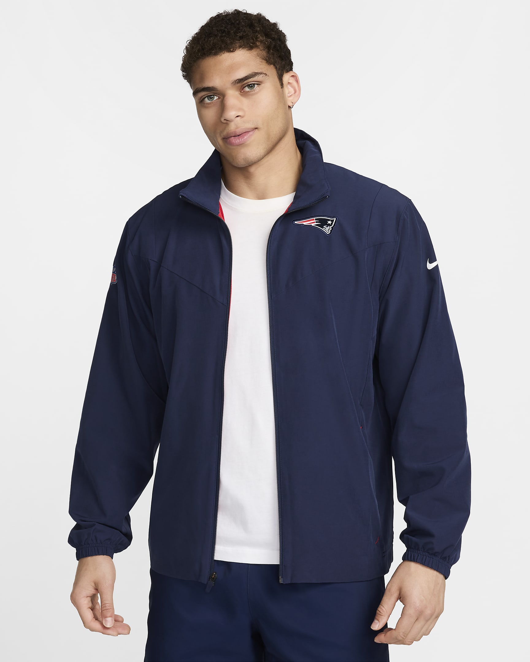 Nike Sideline Repel (NFL New England Patriots) Chaqueta con cremallera completa - Hombre - College Navy