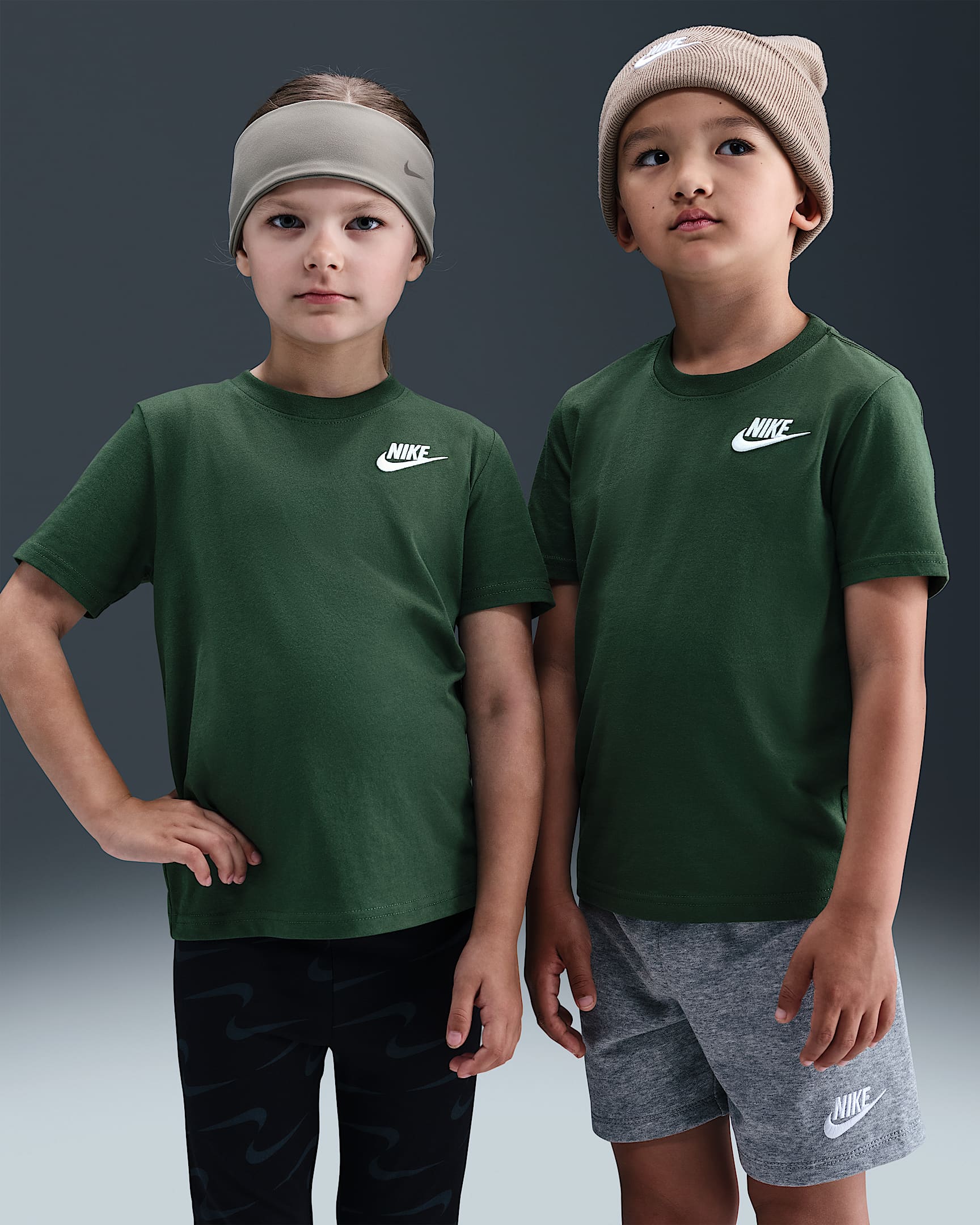 Nike Sportswear Little Kids' T-Shirt - Fir