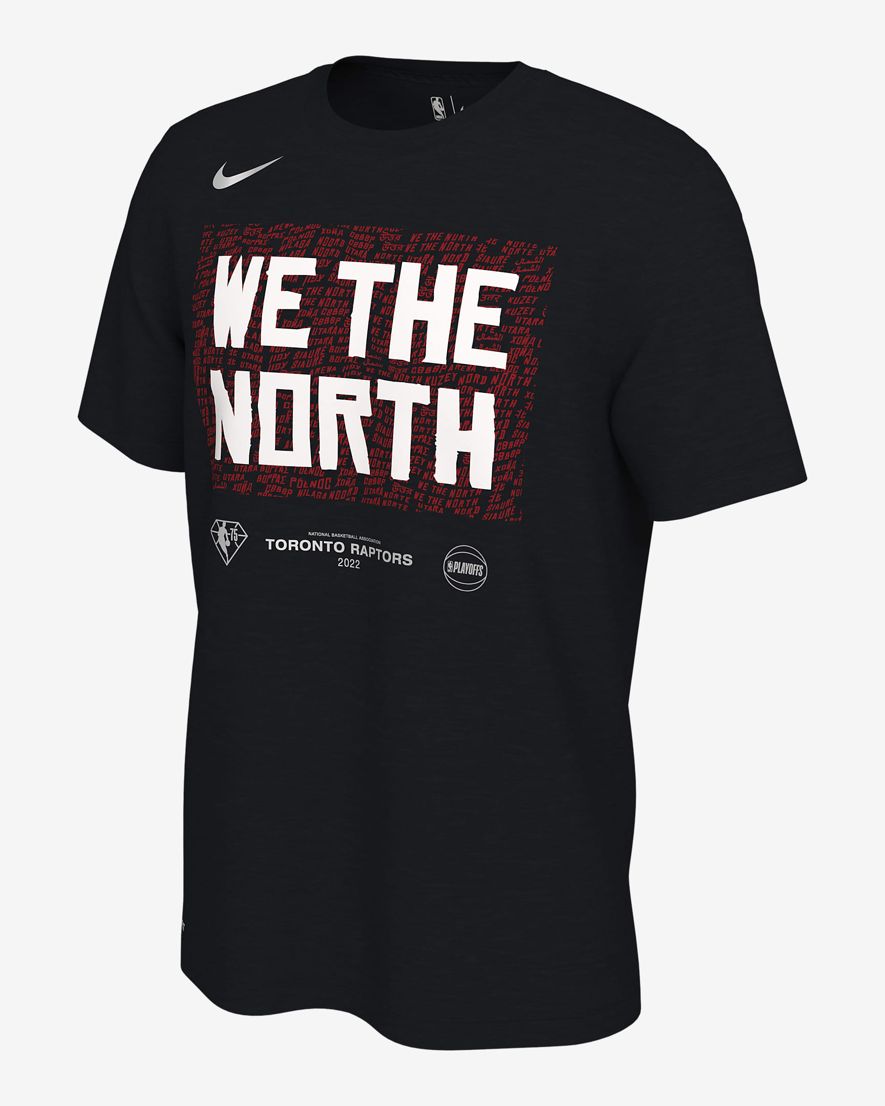 Toronto Raptors Men's Nike NBA T-Shirt - Black