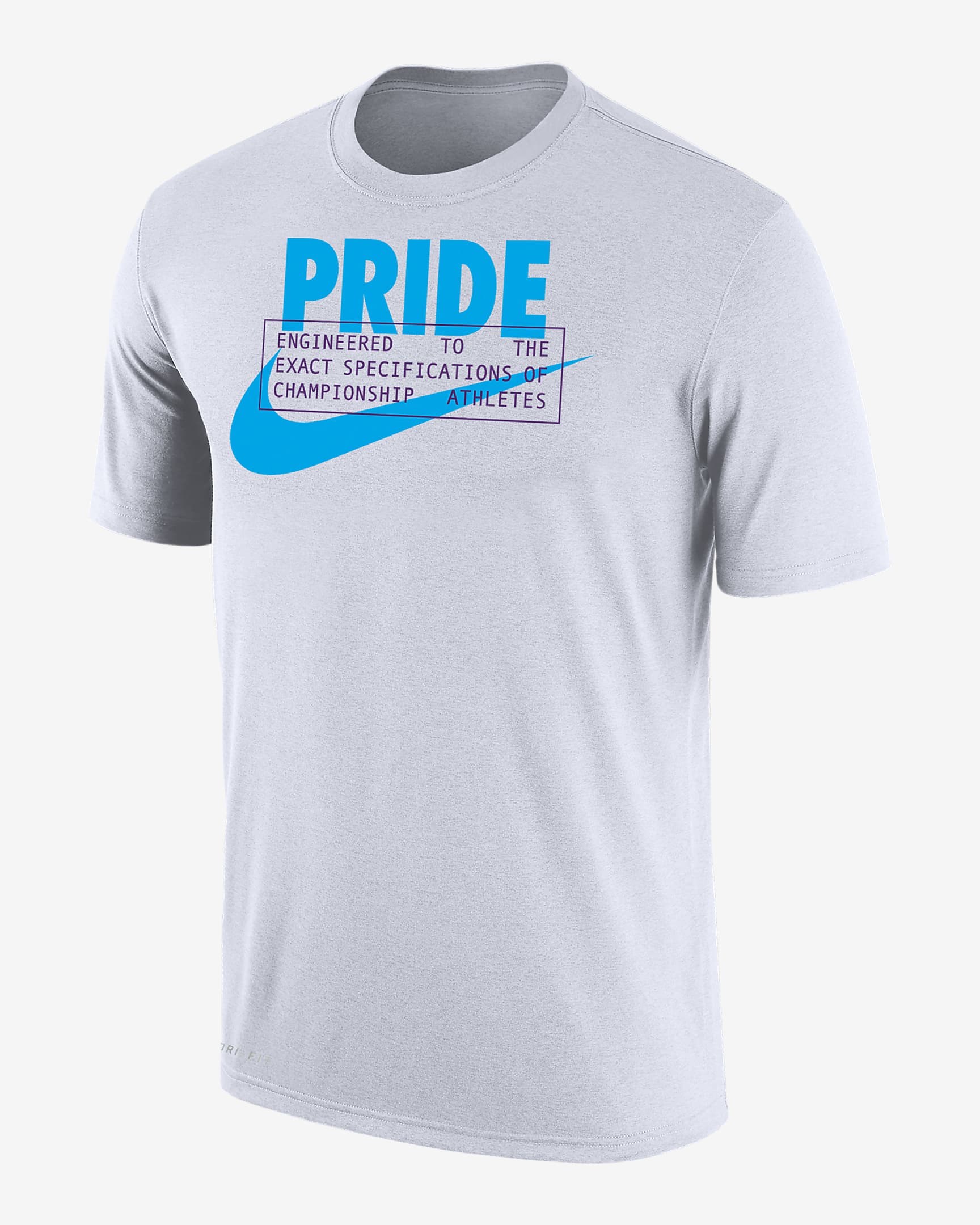 Orlando Pride Men's Nike Dri-FIT Soccer T-Shirt - Dark Grey Heather