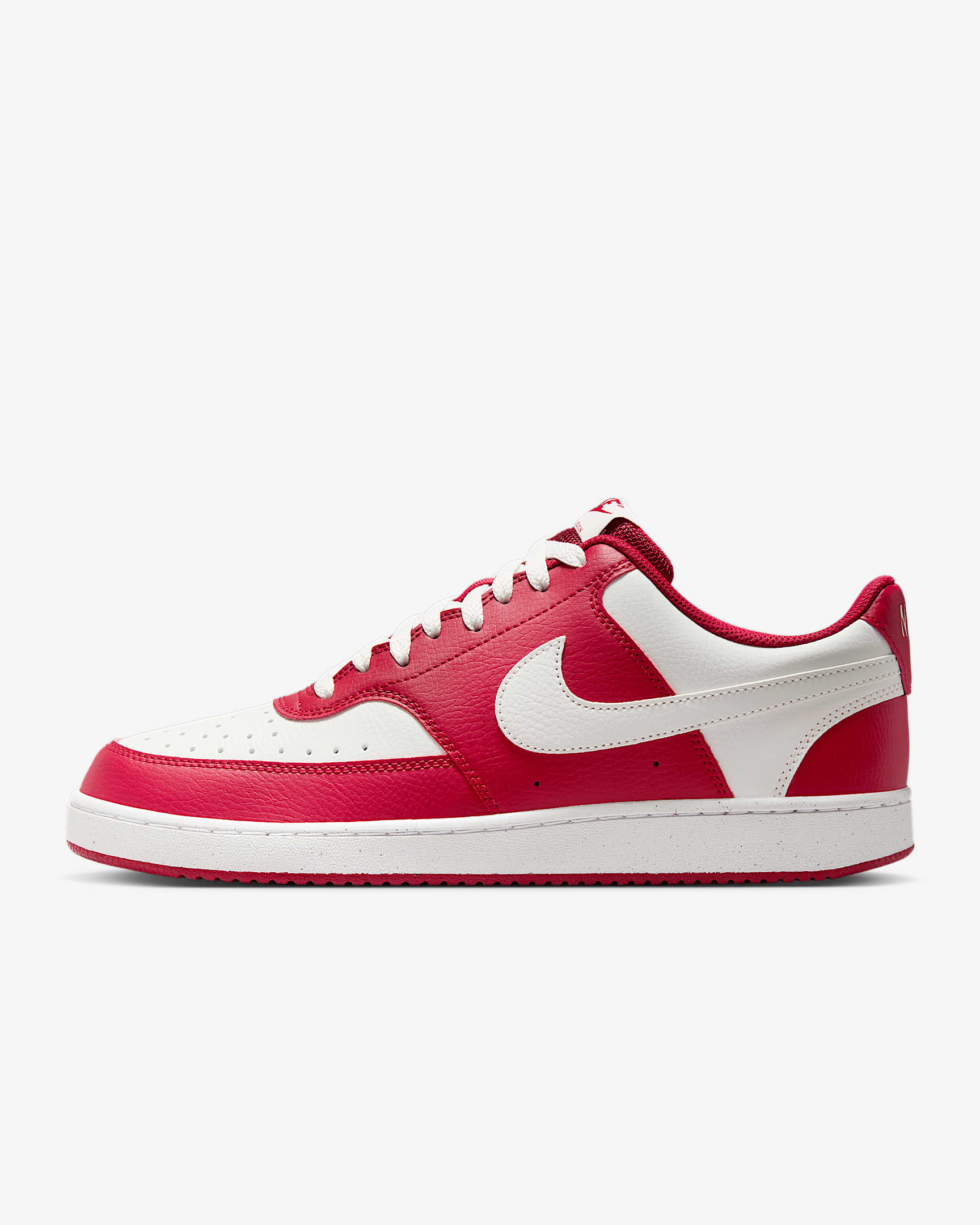 Nike Court Vision Low Men's Shoes - Gym Red/Summit White