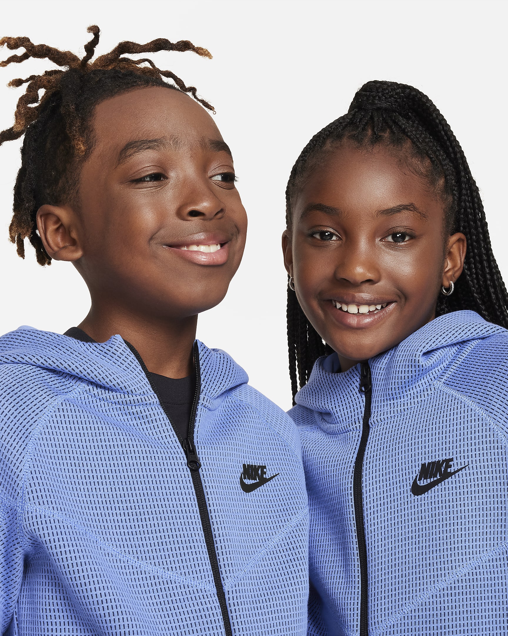 Nike Sportswear Tech Fleece Big Kids' (Boy's) Winterized Full-Zip ...