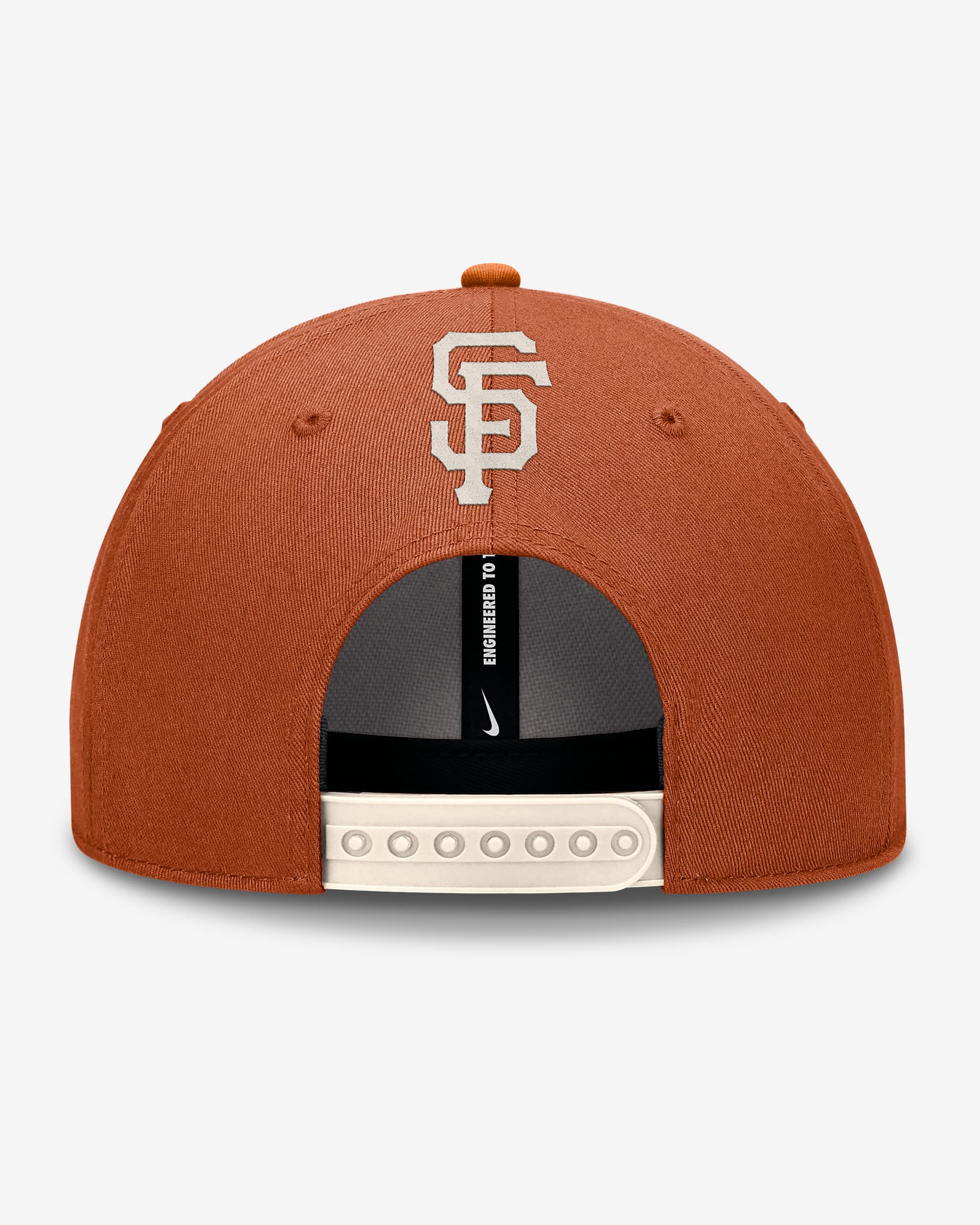 San Francisco Giants Rise Dunk Men's Nike Dri-FIT MLB Adjustable Hat - Dark Russet