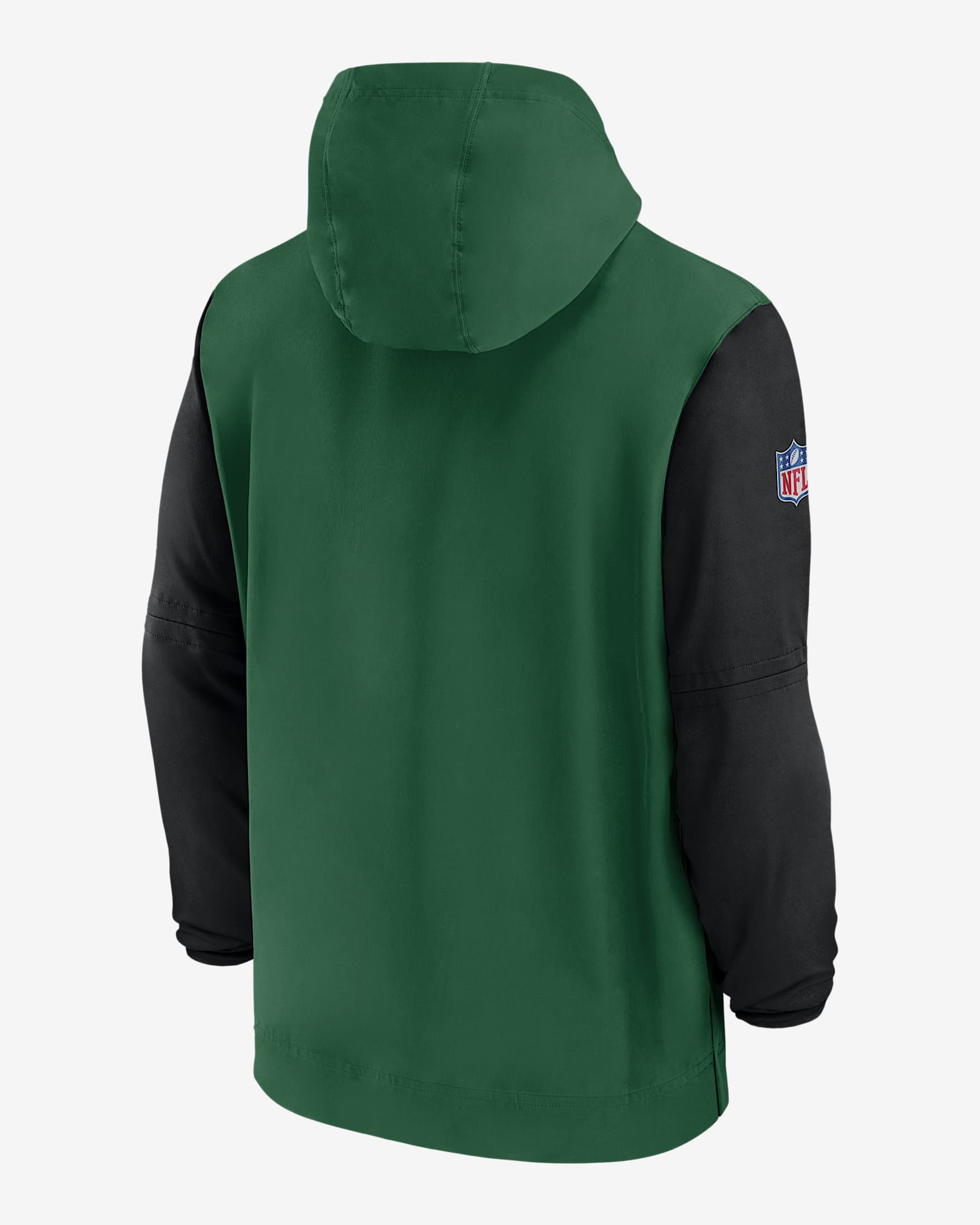 New York Jets Sideline PreGame Player Men's Nike NFL 1/2Zip Hooded