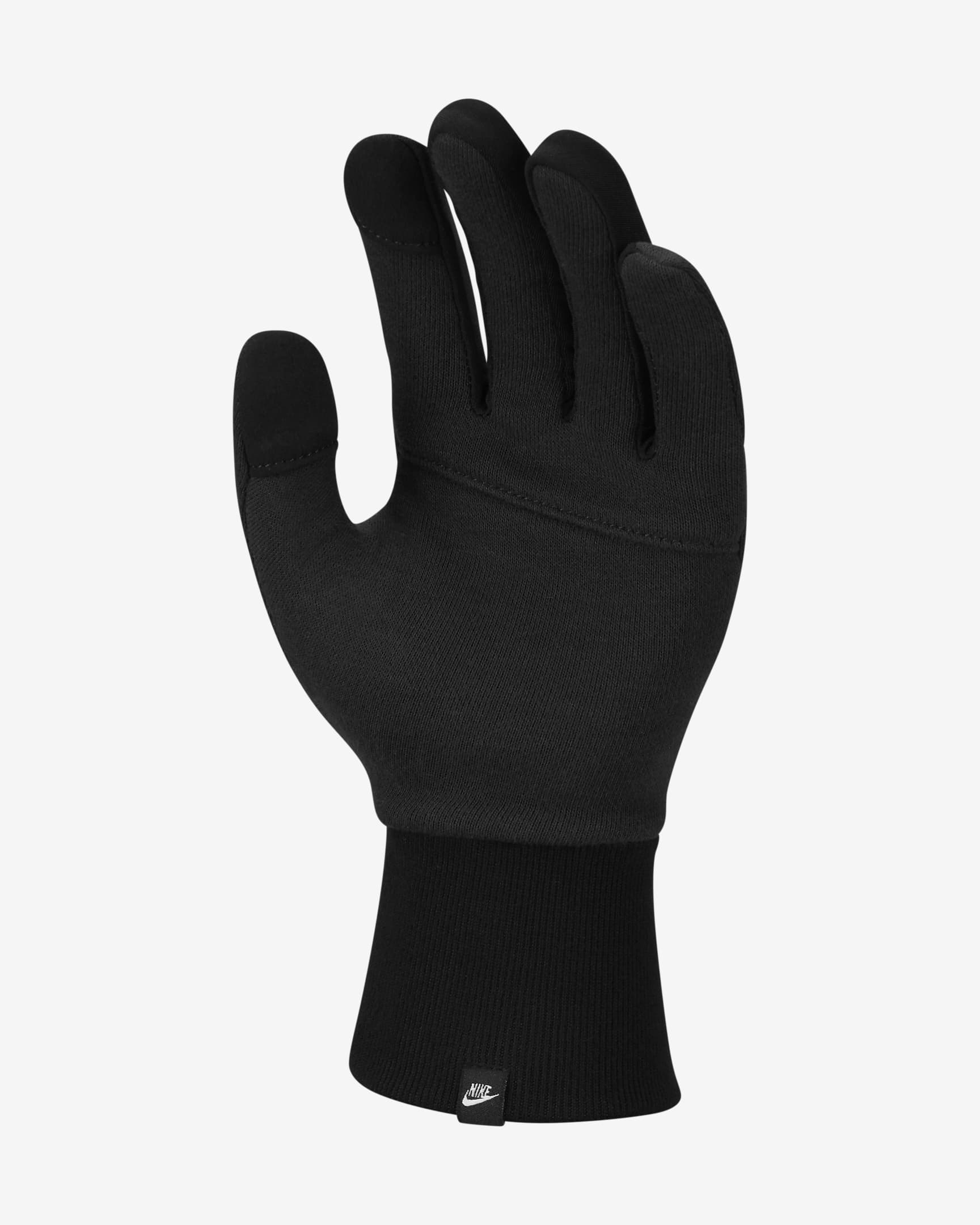 Nike Club Fleece Guantes - Mujer - Negro/Blanco