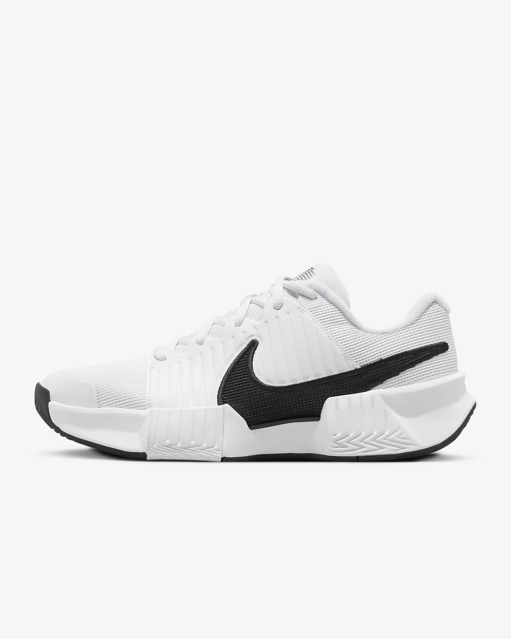 Chaussure de tennis pour surface dure Nike GP Challenge Pro pour femme - Blanc/Blanc/Noir