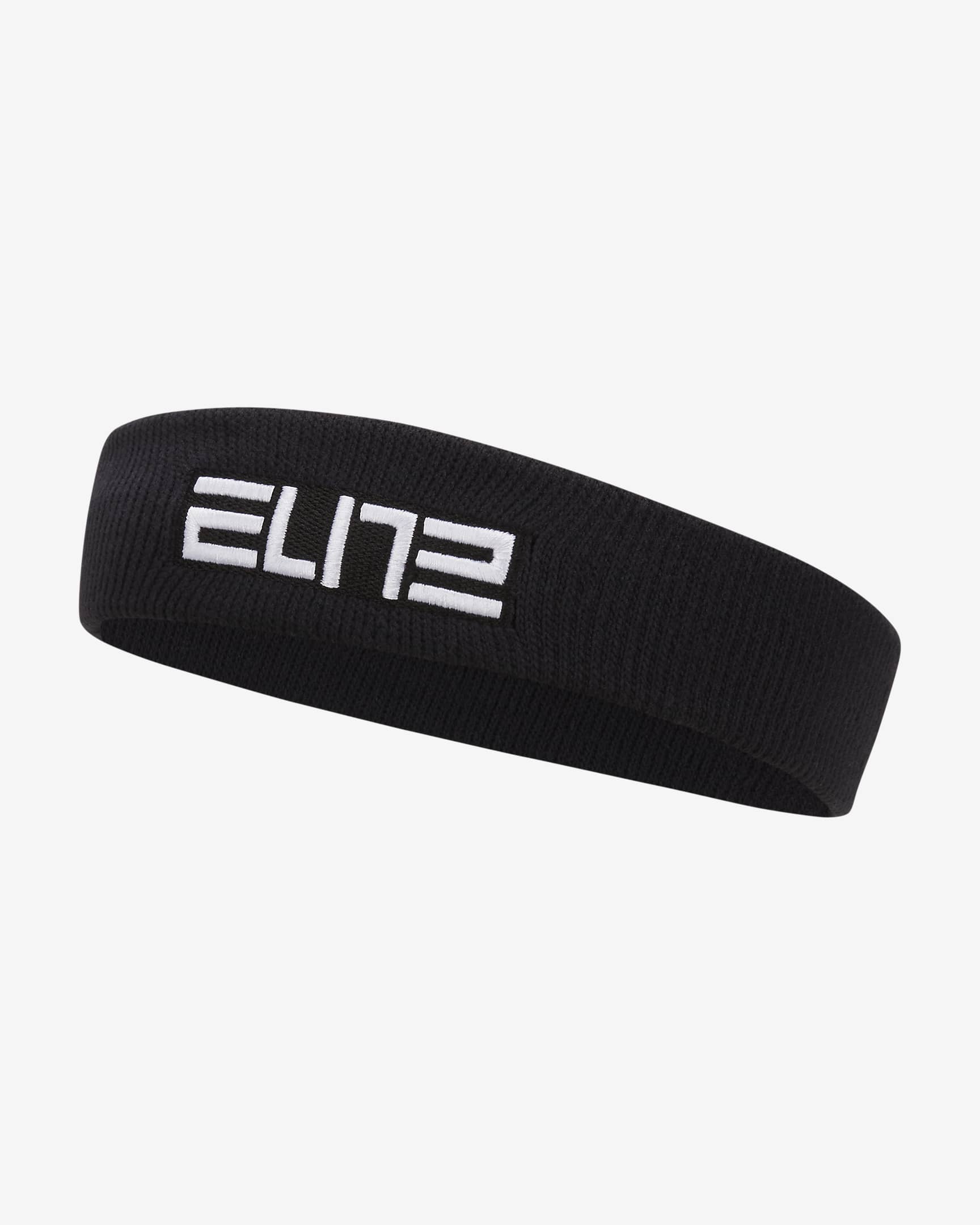 Nike Elite Headband - Black/White