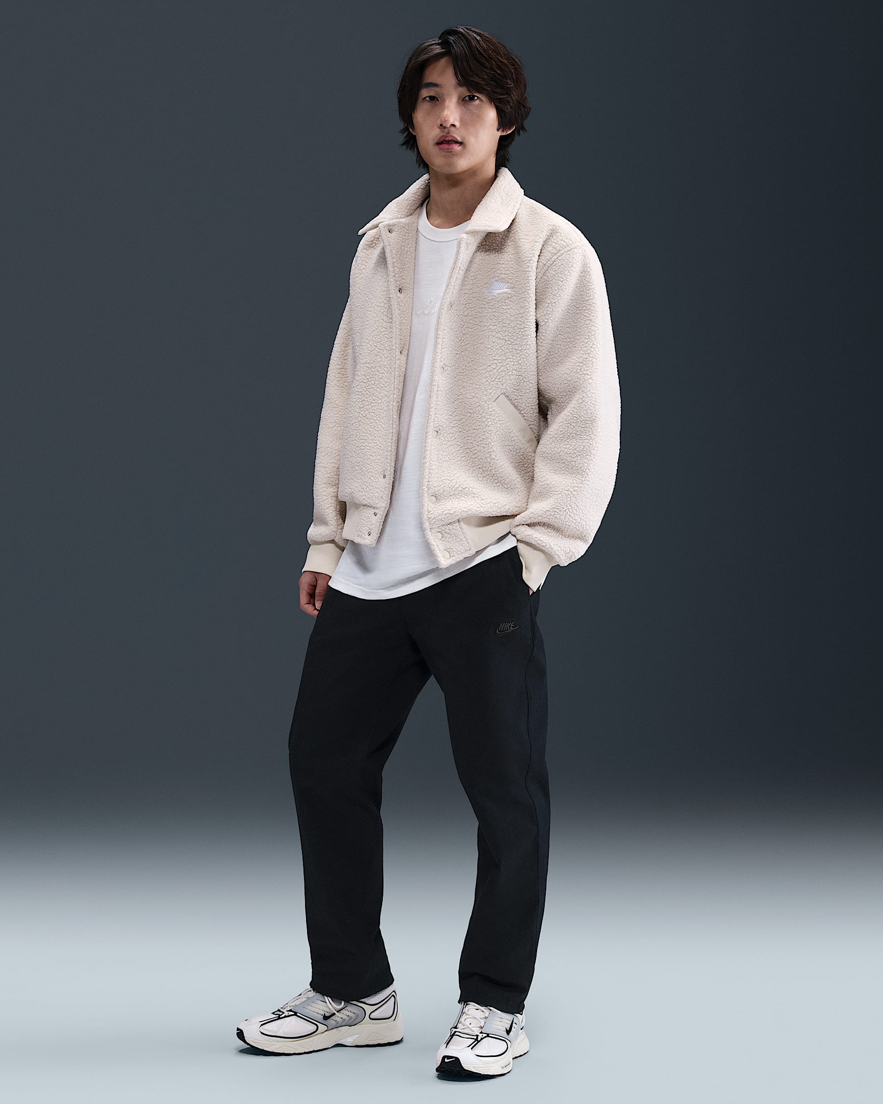 Nike Sportswear Club Men's Stretch Chino Pants - Black/Black