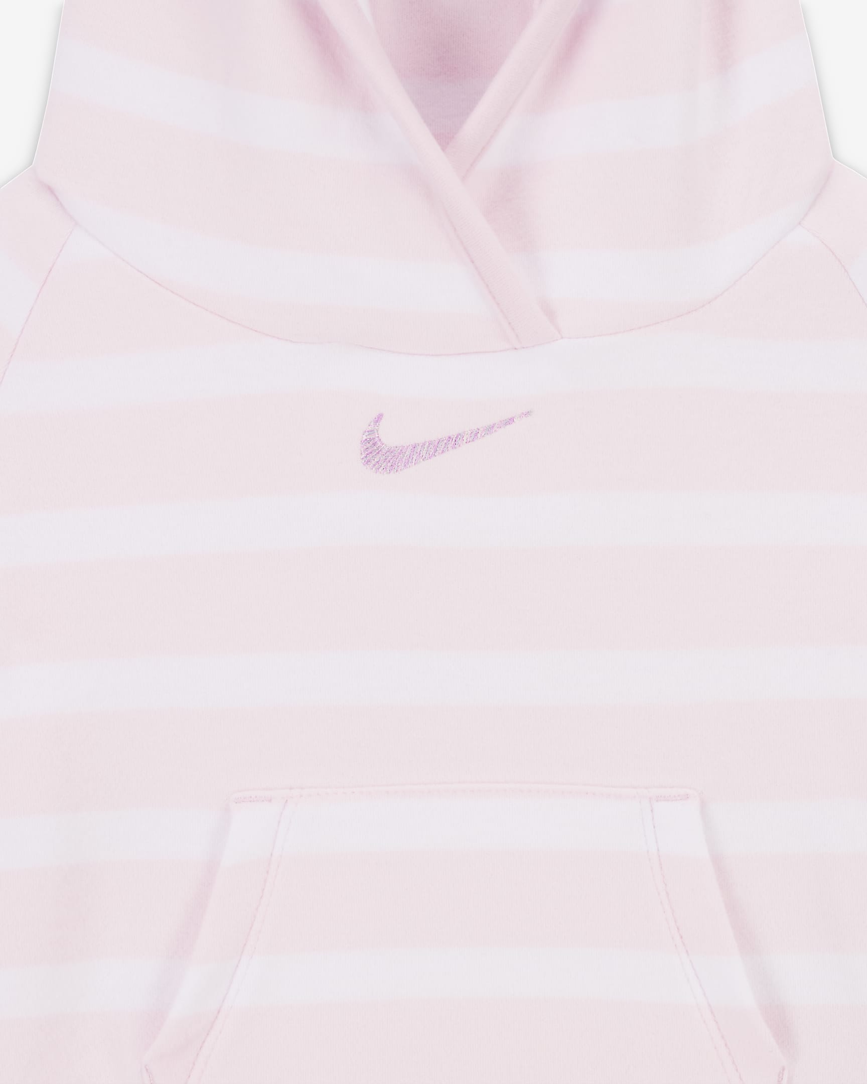 Nike ReadySet Baby (6-9M) 2-Piece Striped Pants Set - Pink Foam