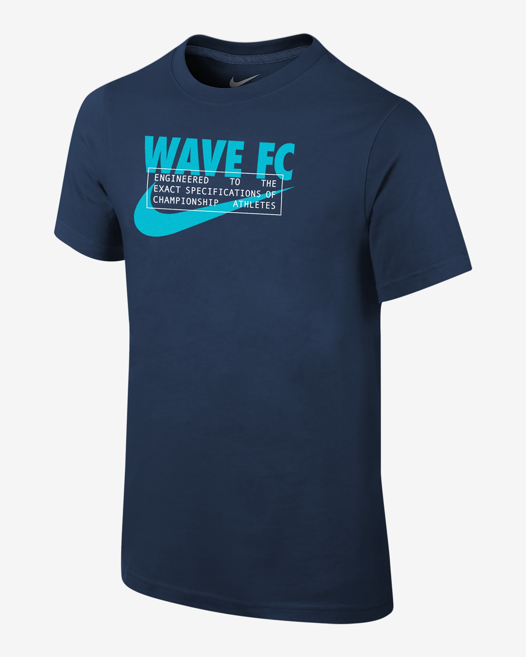 San Diego Wave Big Kids' (Boys') Nike Soccer T-Shirt - Navy