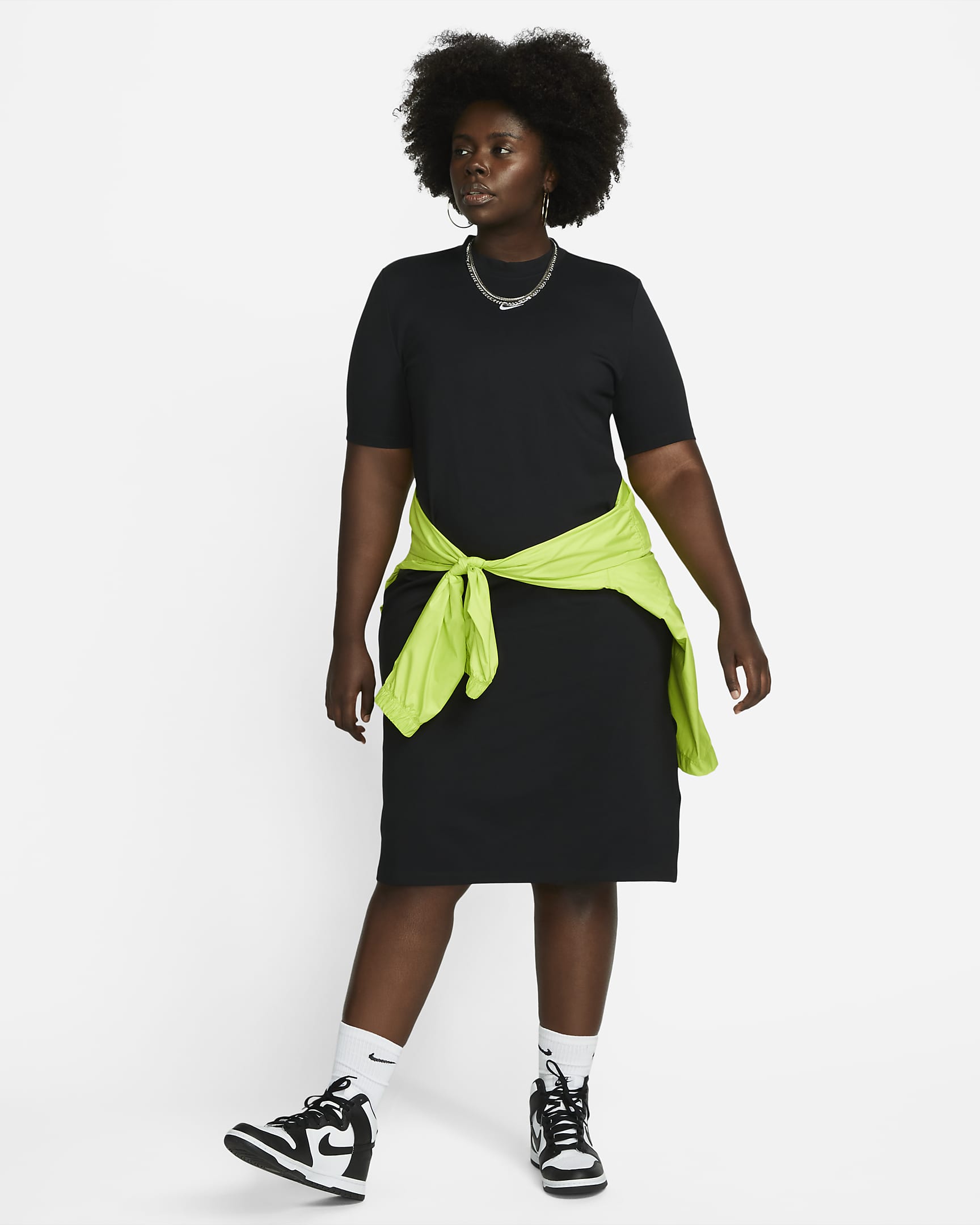Nike Sportswear Essential Women's Midi Dress (Plus Size). Nike CA