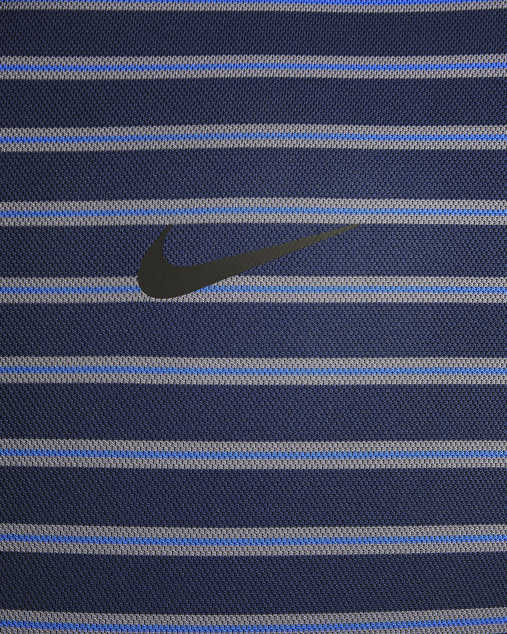 Nike Dri-FIT Victory Men's Striped Golf Polo - Midnight Navy/Black