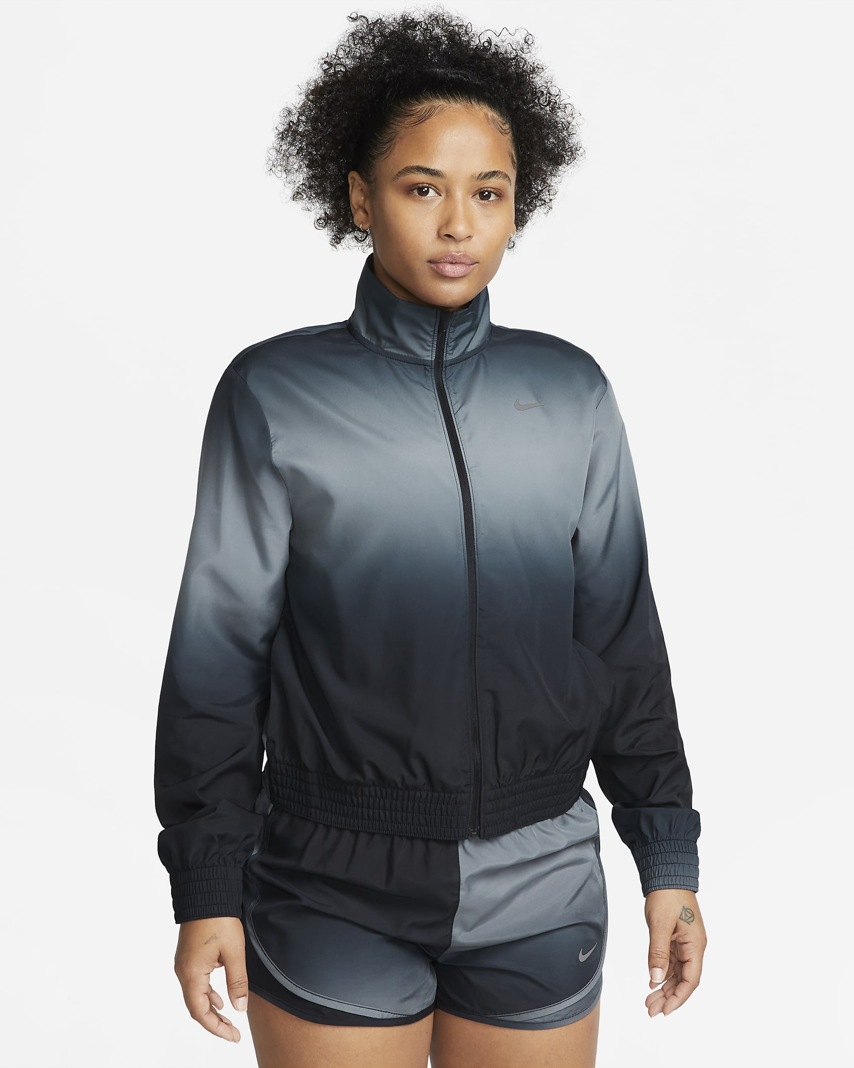 Nike Dri Fit Swoosh Run Women S Printed Running Jacket Nike Nl