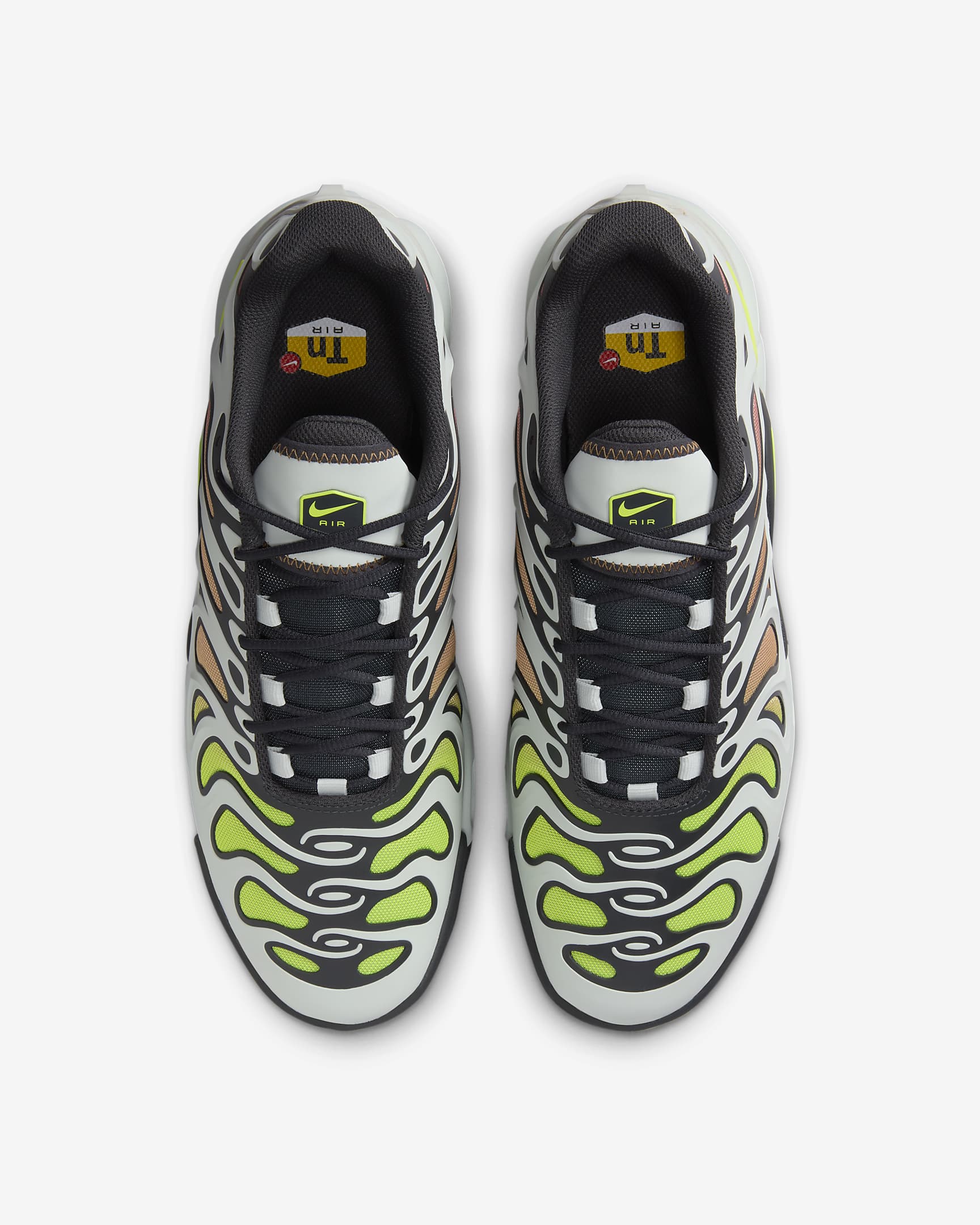 Sapatilhas Nike Air Max Plus Drift para homem - Prateado claro/Cinzento Smoke escuro/Castanho Amber/Volt