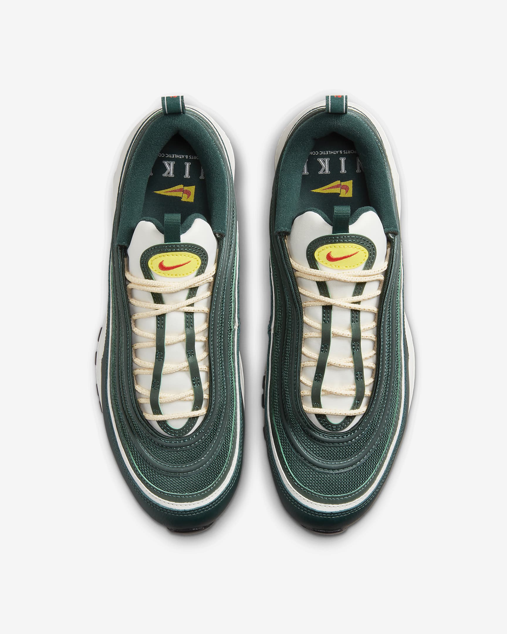 Nike Air Max 97 SE Men's Shoes - Pro Green/Pro Green/Sail/Picante Red