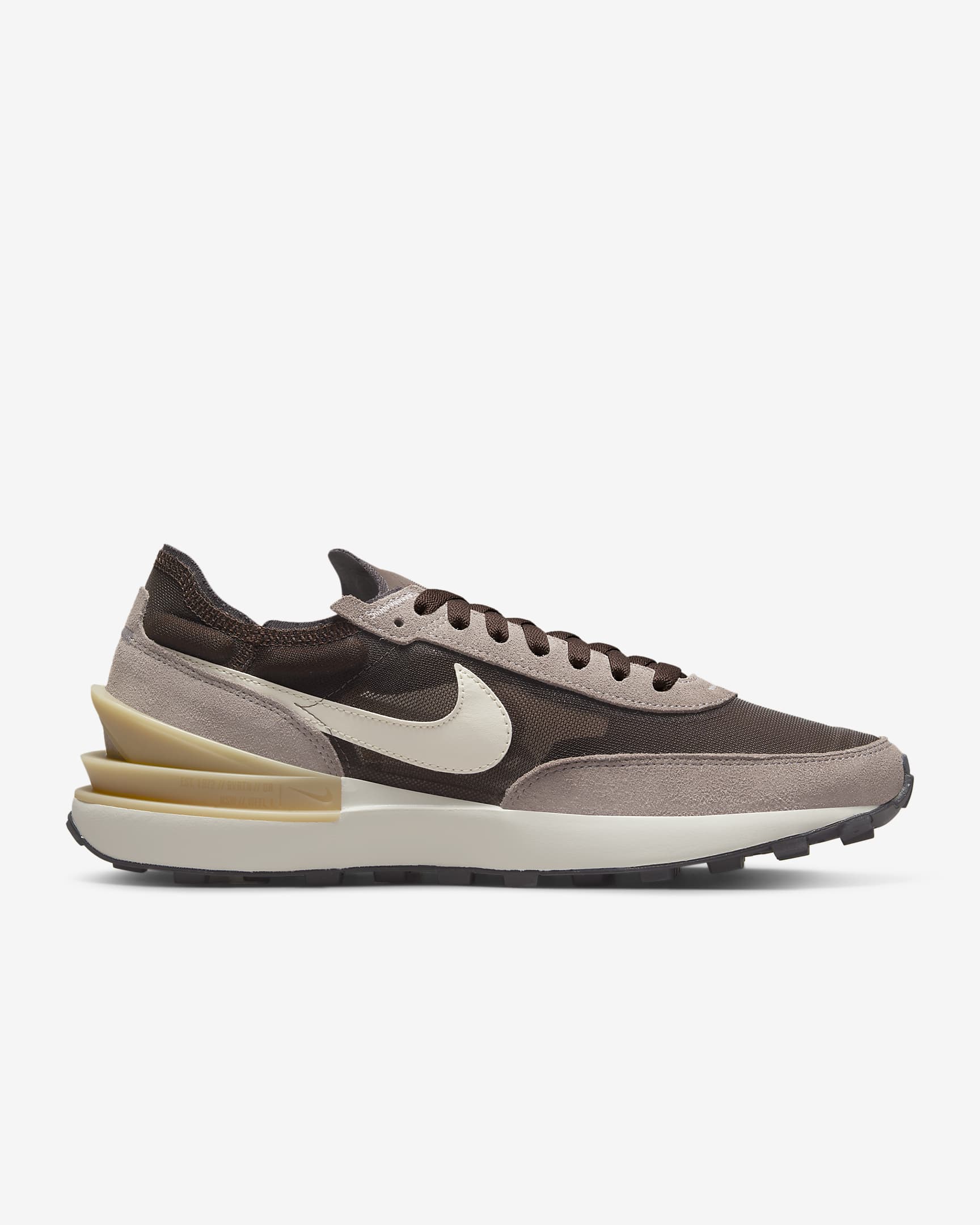 Nike Waffle One Men's Shoes - Light Chocolate/Vapour Mauve/Coconut Milk/Natural