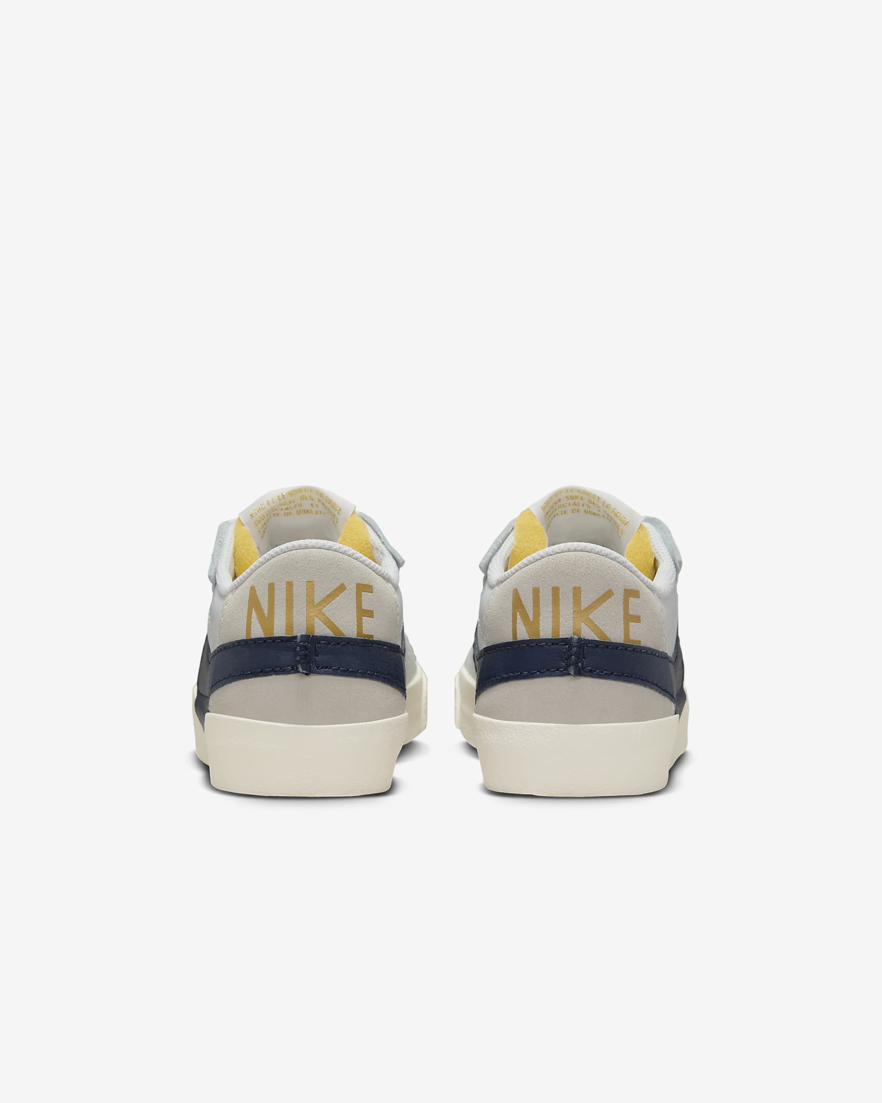 Nike Blazer Low '77 Jumbo Women's Shoes - Summit White/Sail/Metallic Gold/Obsidian