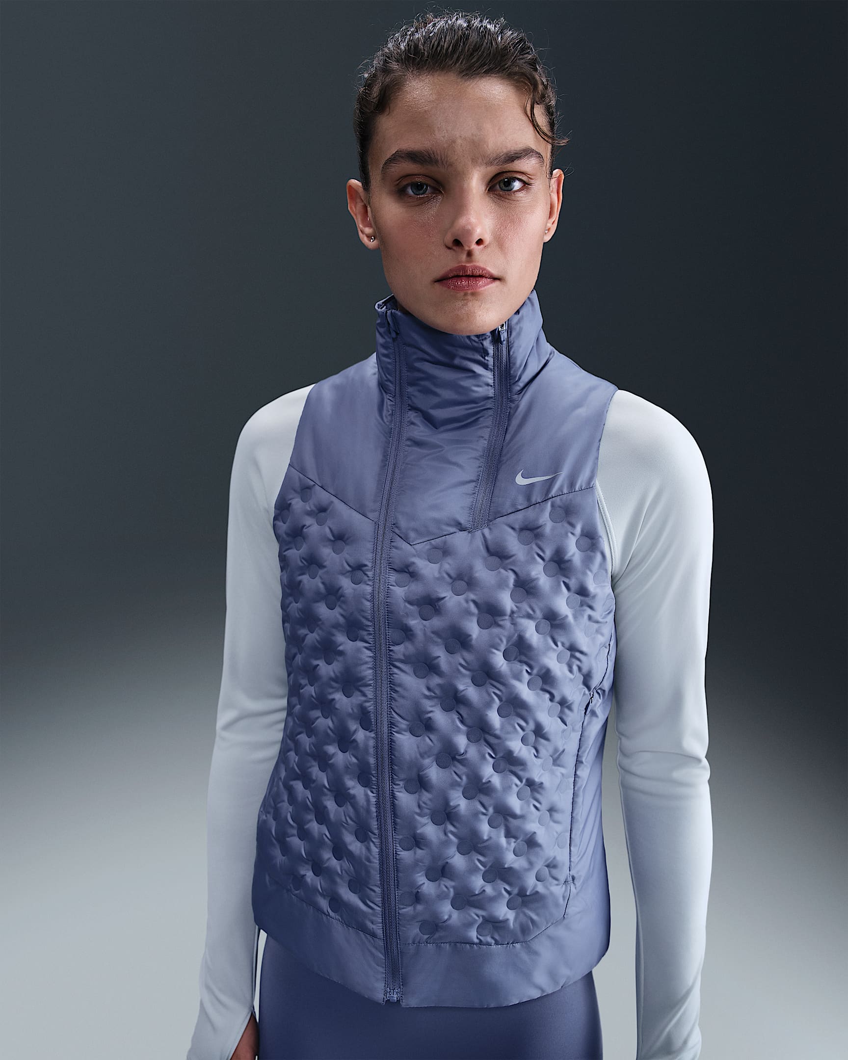 Nike Therma-FIT ADV Repel AeroLoft Women's Running Gilet - World Indigo