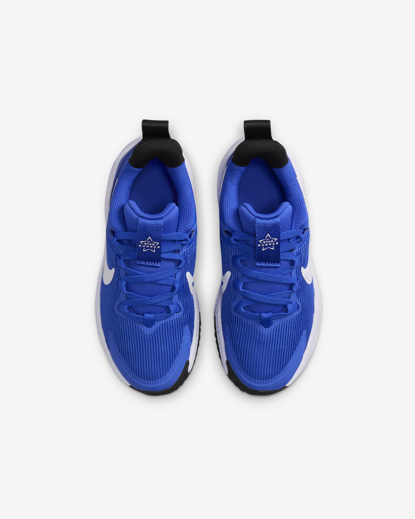 Nike Star Runner 4 Younger Kids' Shoes - Hyper Royal/Black/White/White