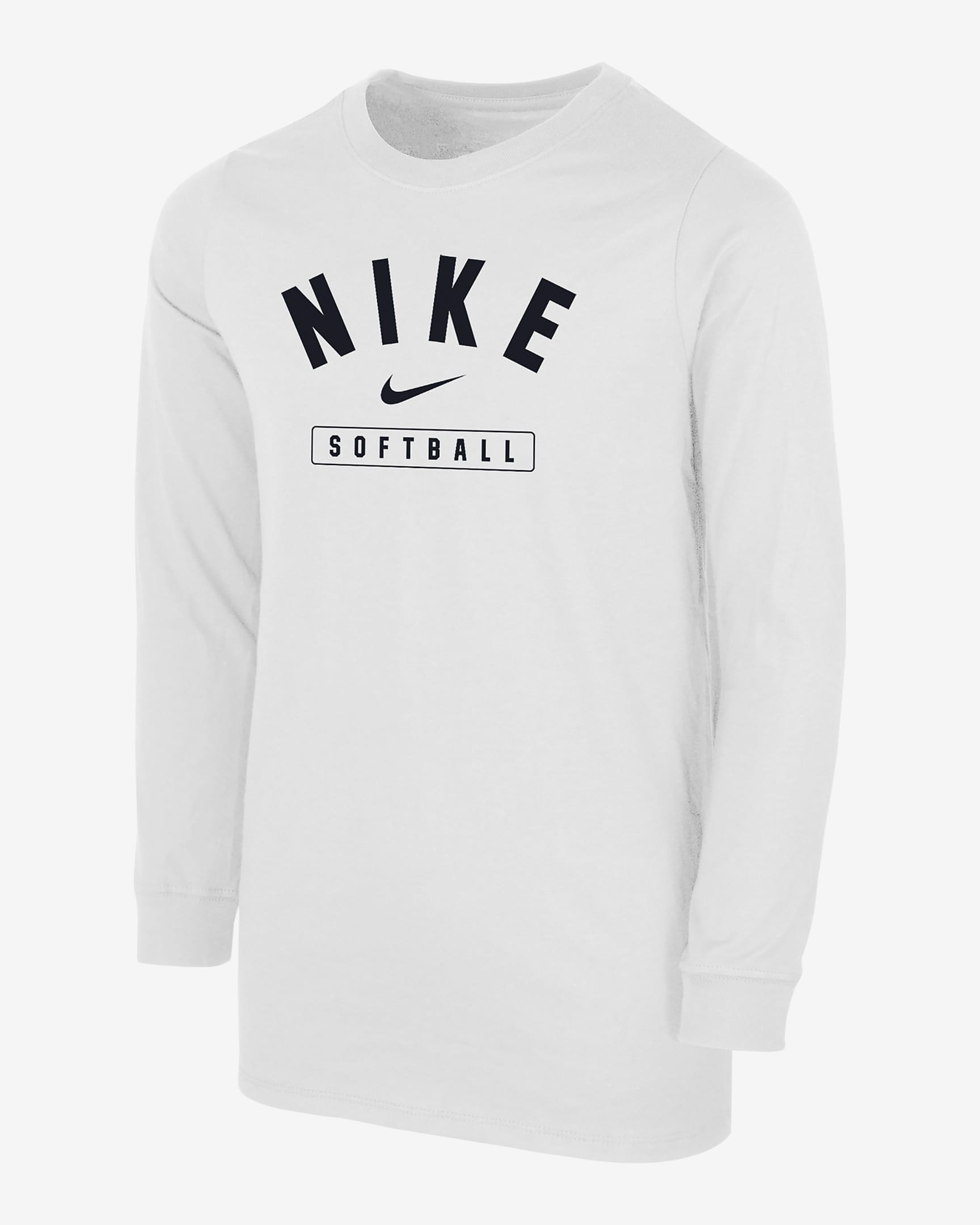 Nike Softball Big Kids' (Boys') LongSleeve TShirt.
