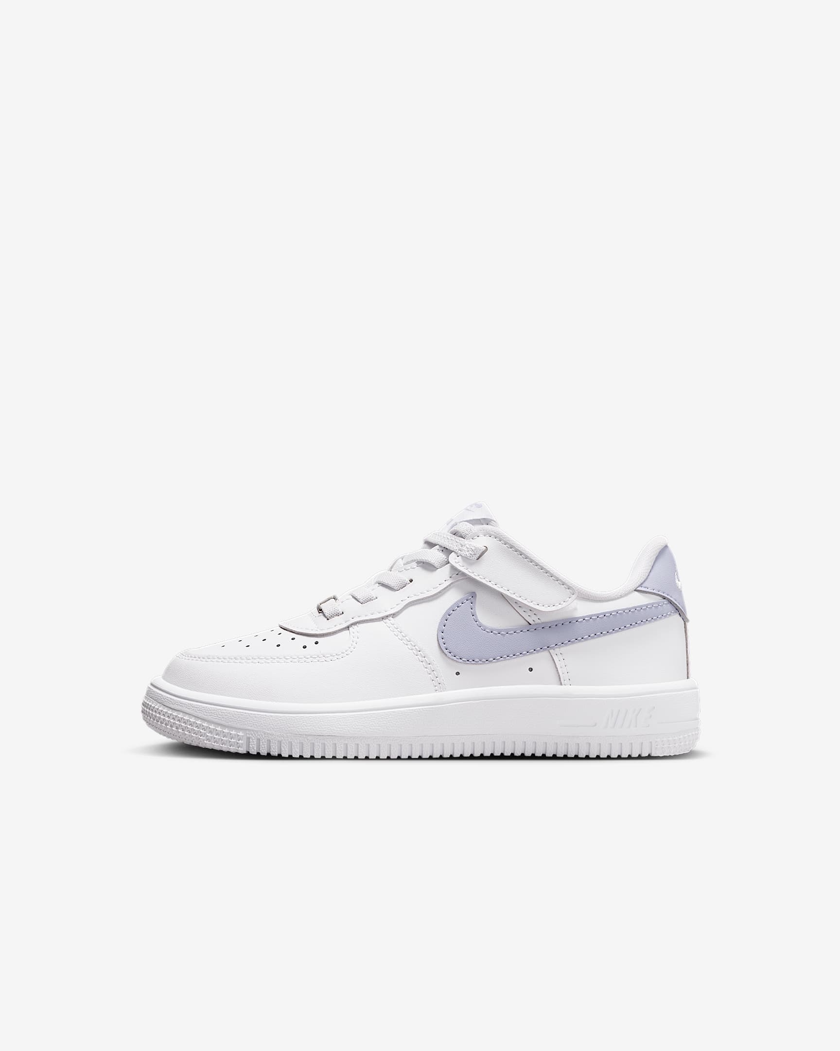 Nike Force 1 Low EasyOn kleuterschoenen - Wit/Ghost