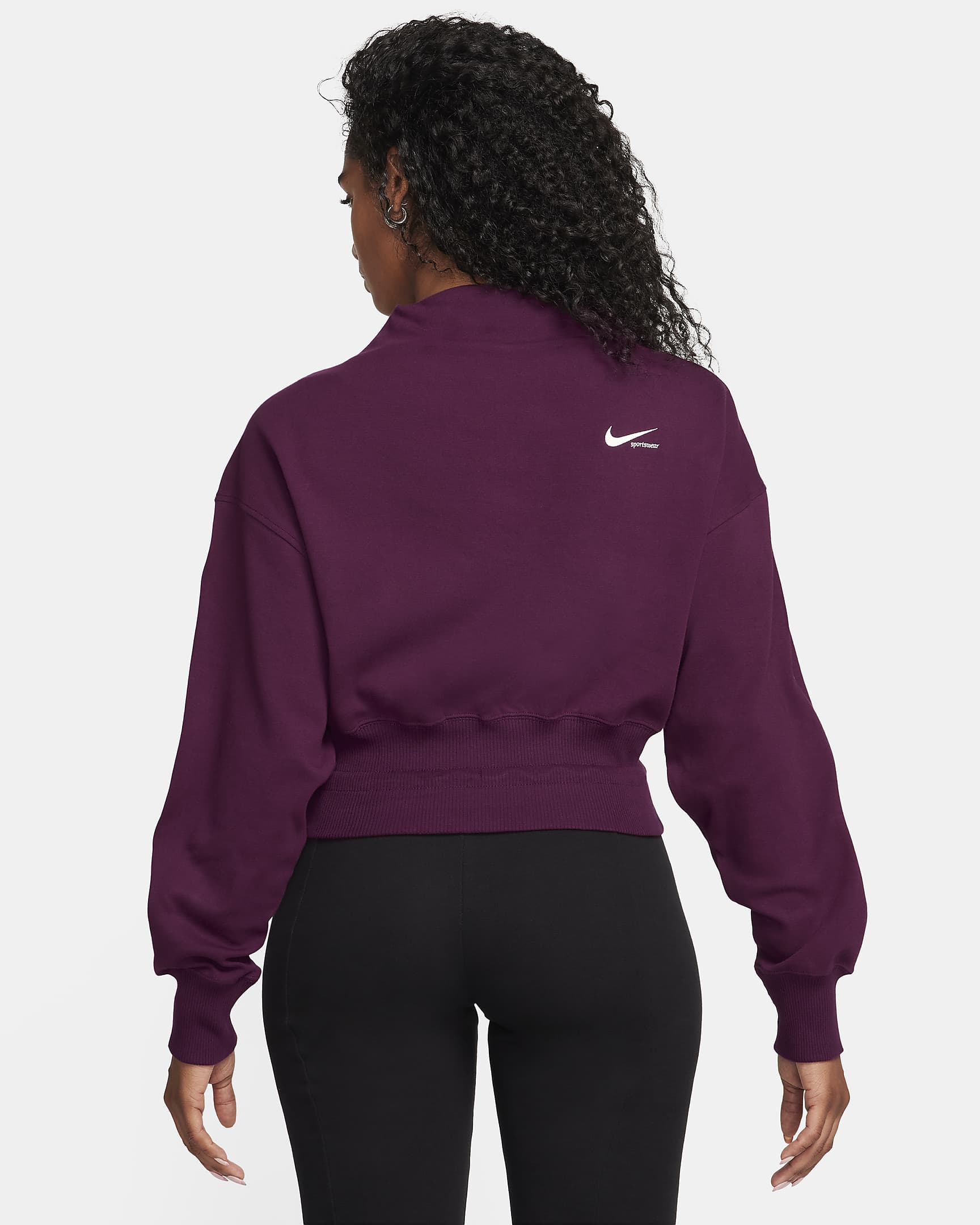 Nike Sportswear Collection Women's Mock-Neck Top. Nike BG