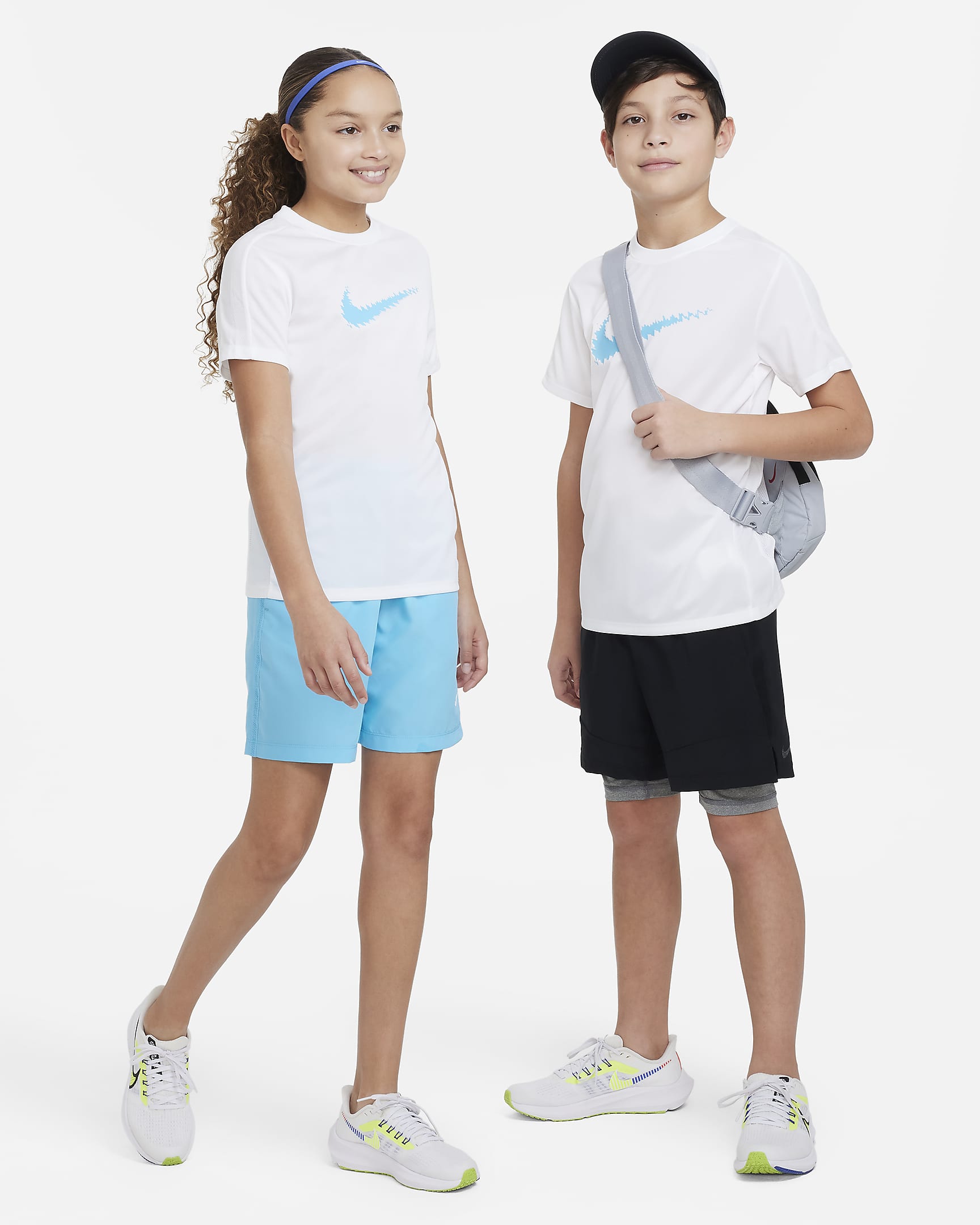 Nike Dri-FIT Trophy Big Kids' Graphic Short-Sleeve Training Top. Nike.com