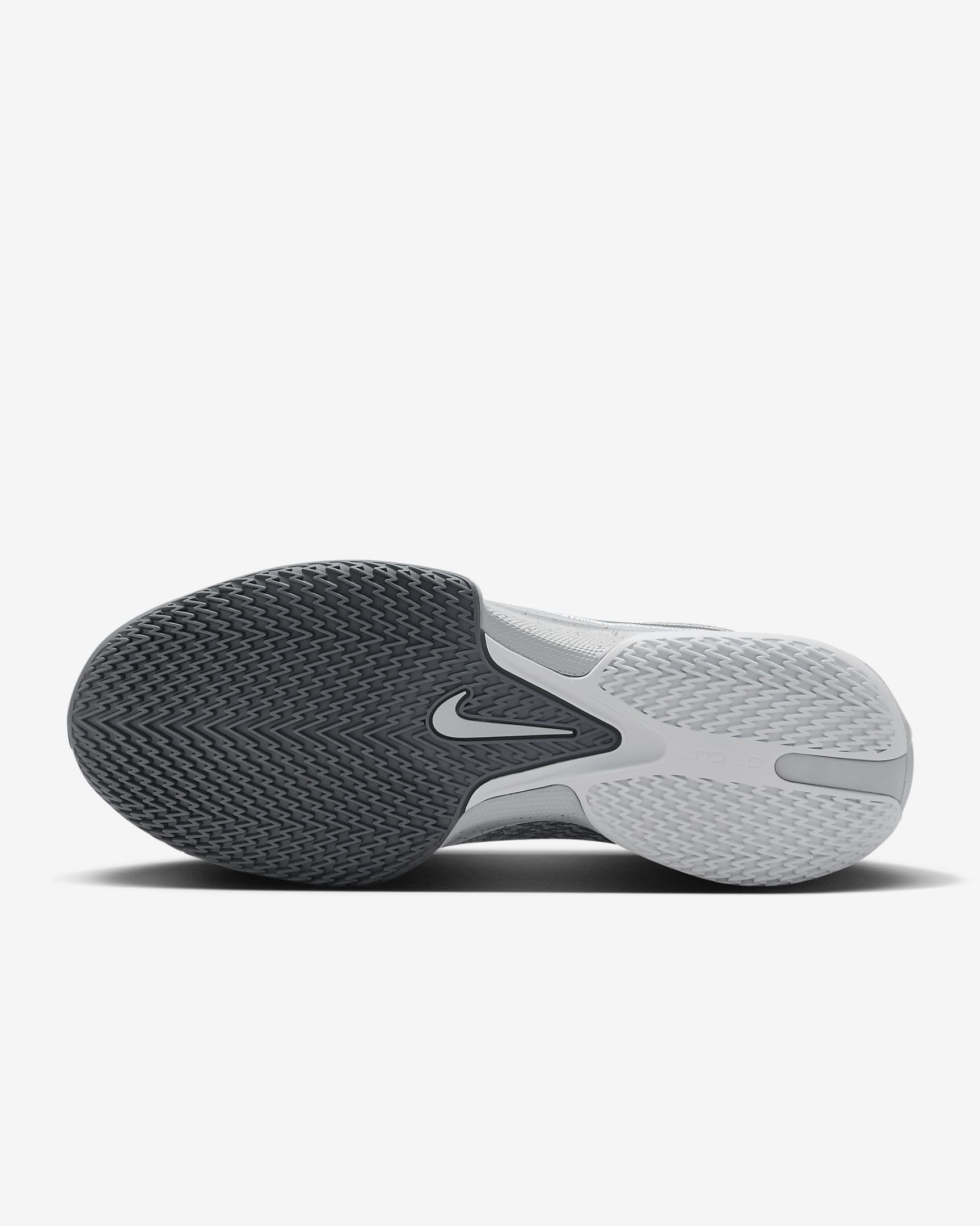 Nike G.T. Cut Academy EP Basketball Shoes - Light Smoke Grey/Dark Grey/Fierce Pink/Photon Dust