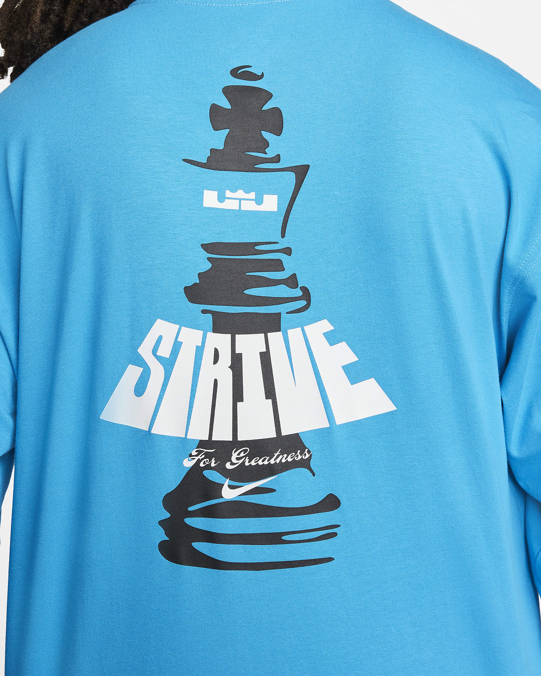 LeBron Men's LongSleeve Basketball TShirt. Nike HU