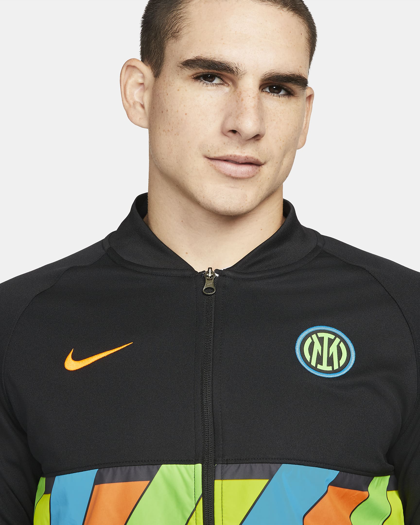 Chamarra de cierre completo para hombre Inter Milan. Nike.com