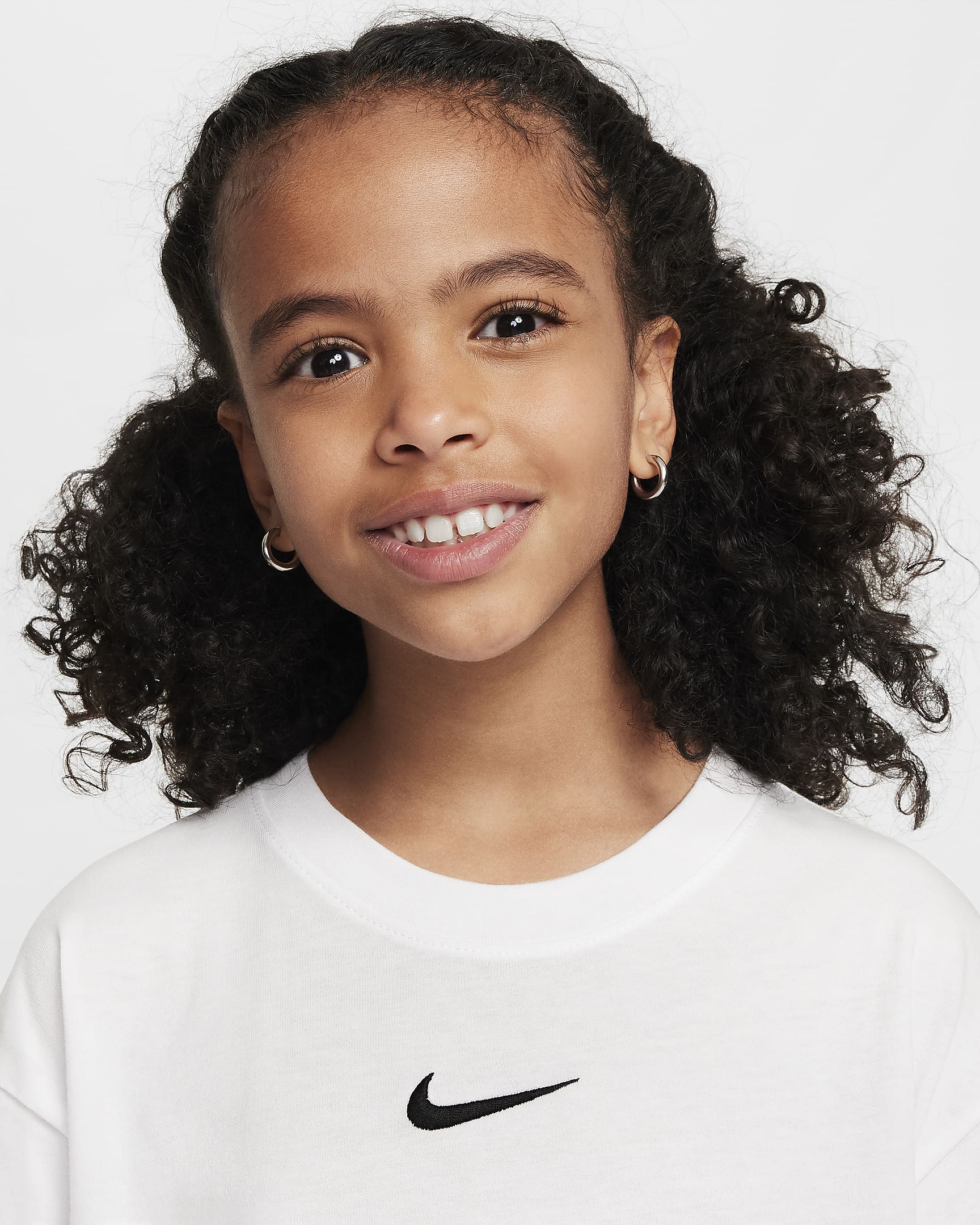 T-shirt Nike Sportswear Essential pour ado (fille) - Blanc